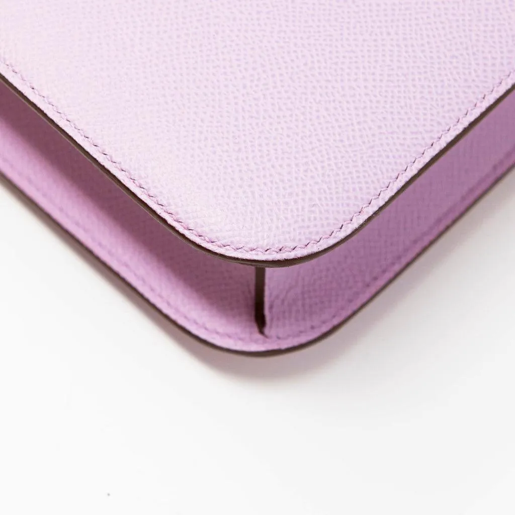 Hermes Mauve Sylvestre Epsom Constance 24