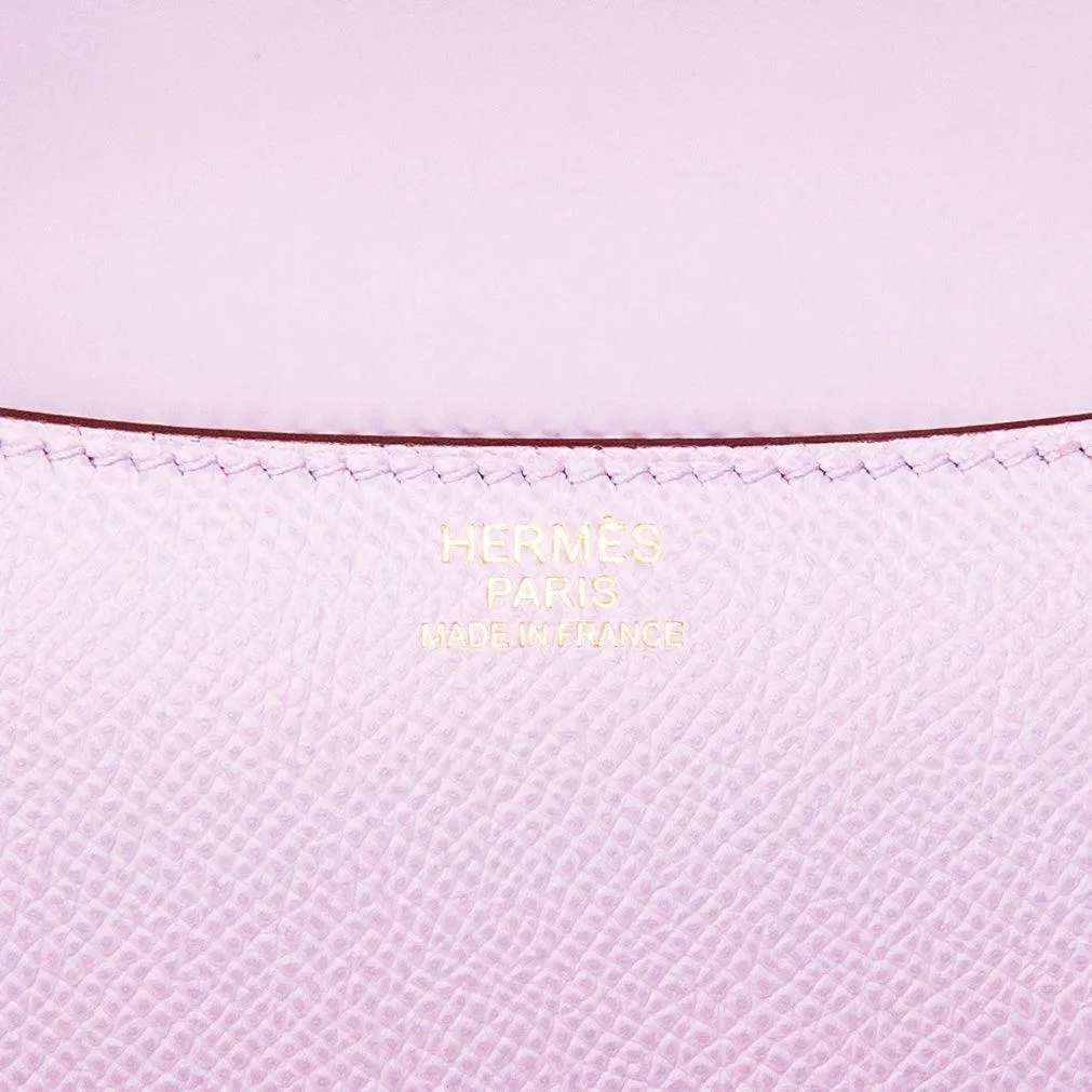 Hermes Mauve Sylvestre Epsom Constance 24