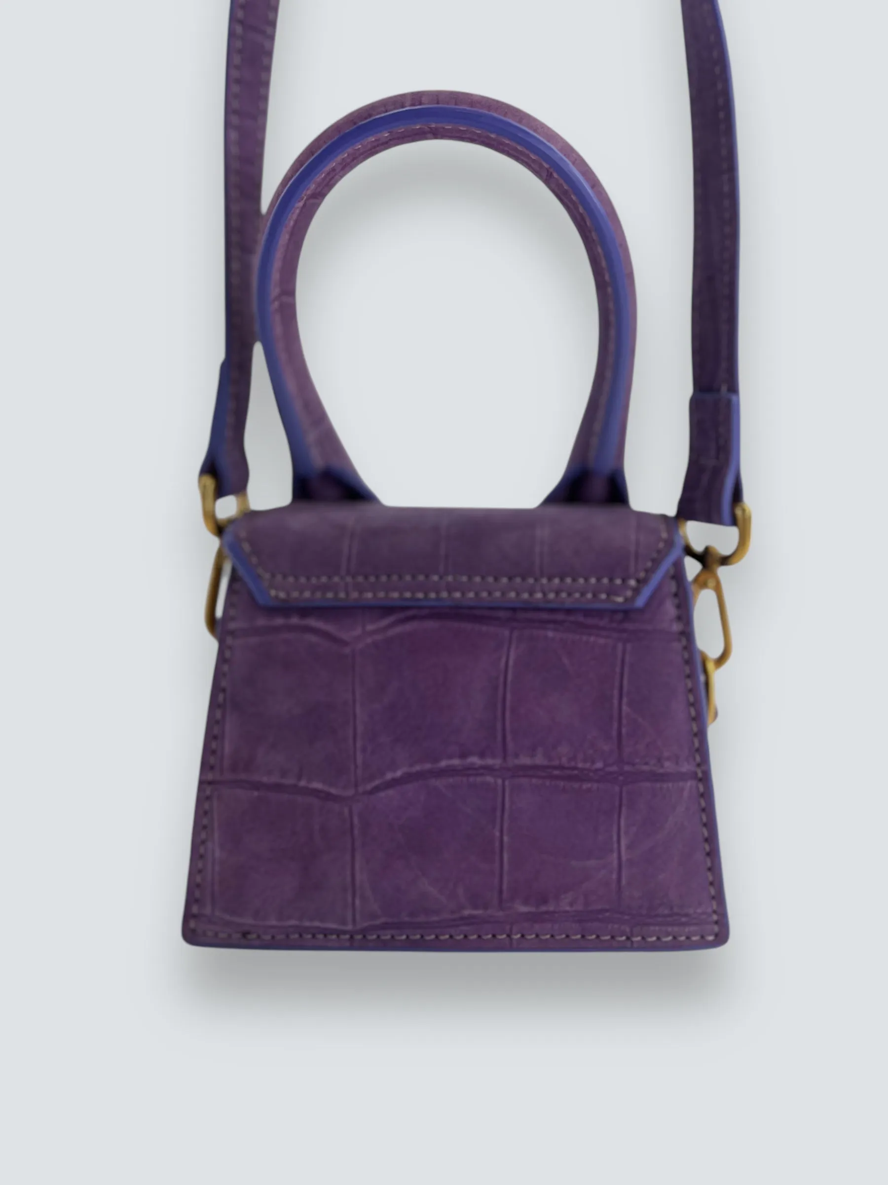 Jacquemus Purple Le Chiquito Small  Handbag
