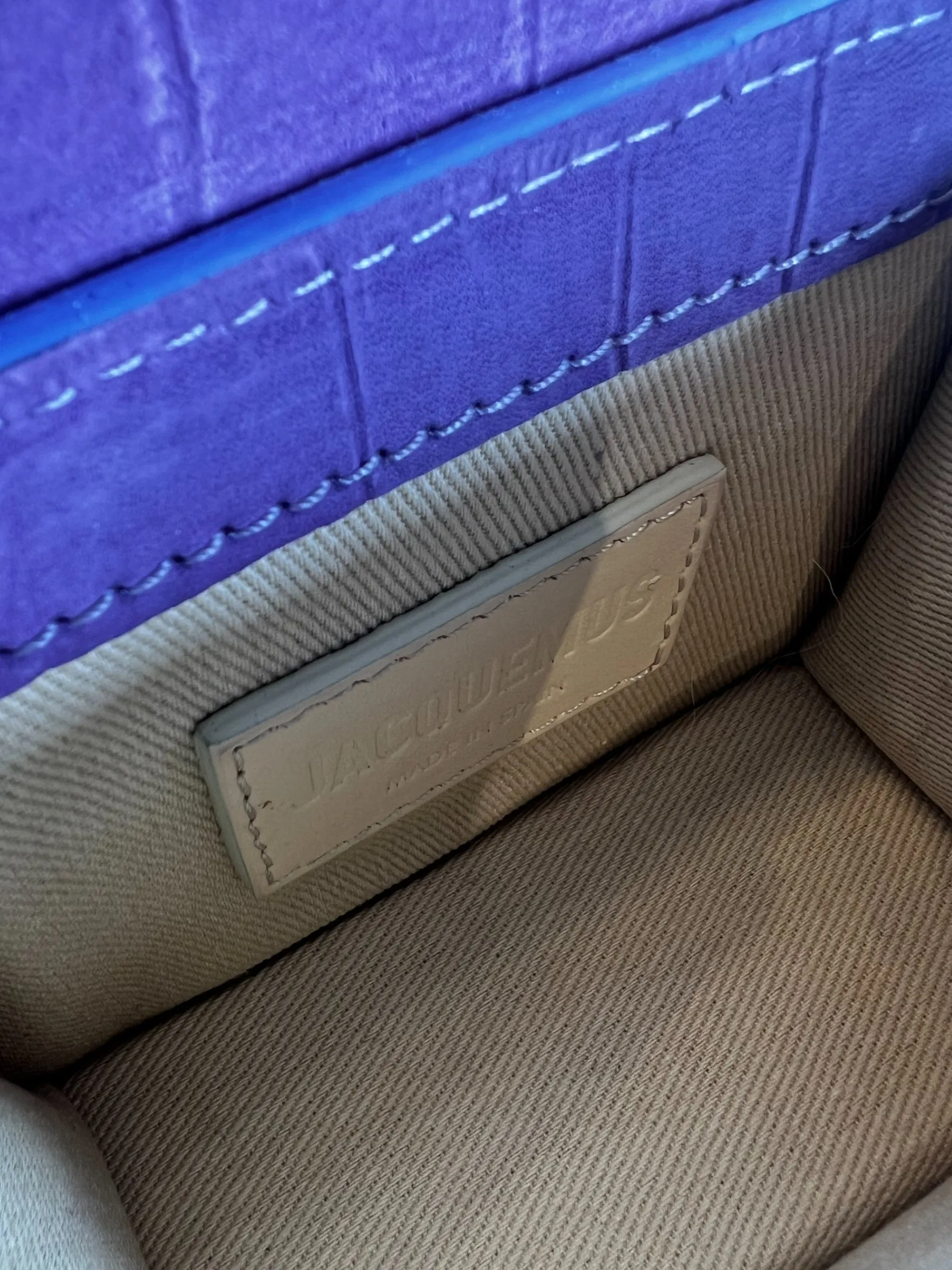 Jacquemus Purple Le Chiquito Small  Handbag