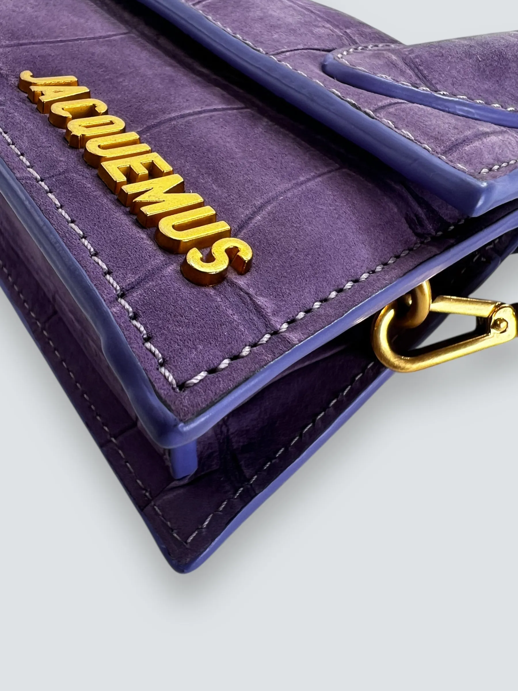 Jacquemus Purple Le Chiquito Small  Handbag