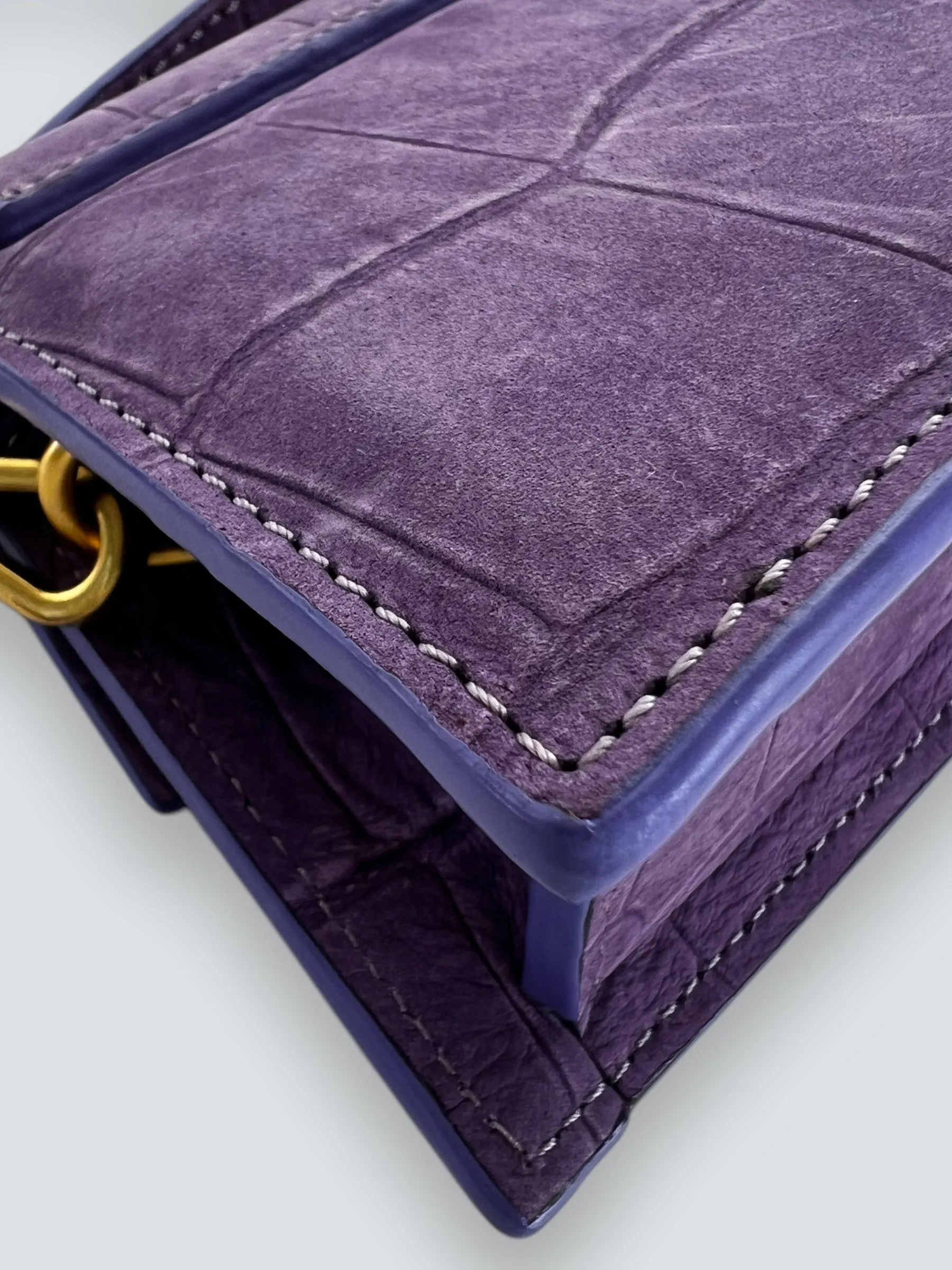 Jacquemus Purple Le Chiquito Small  Handbag