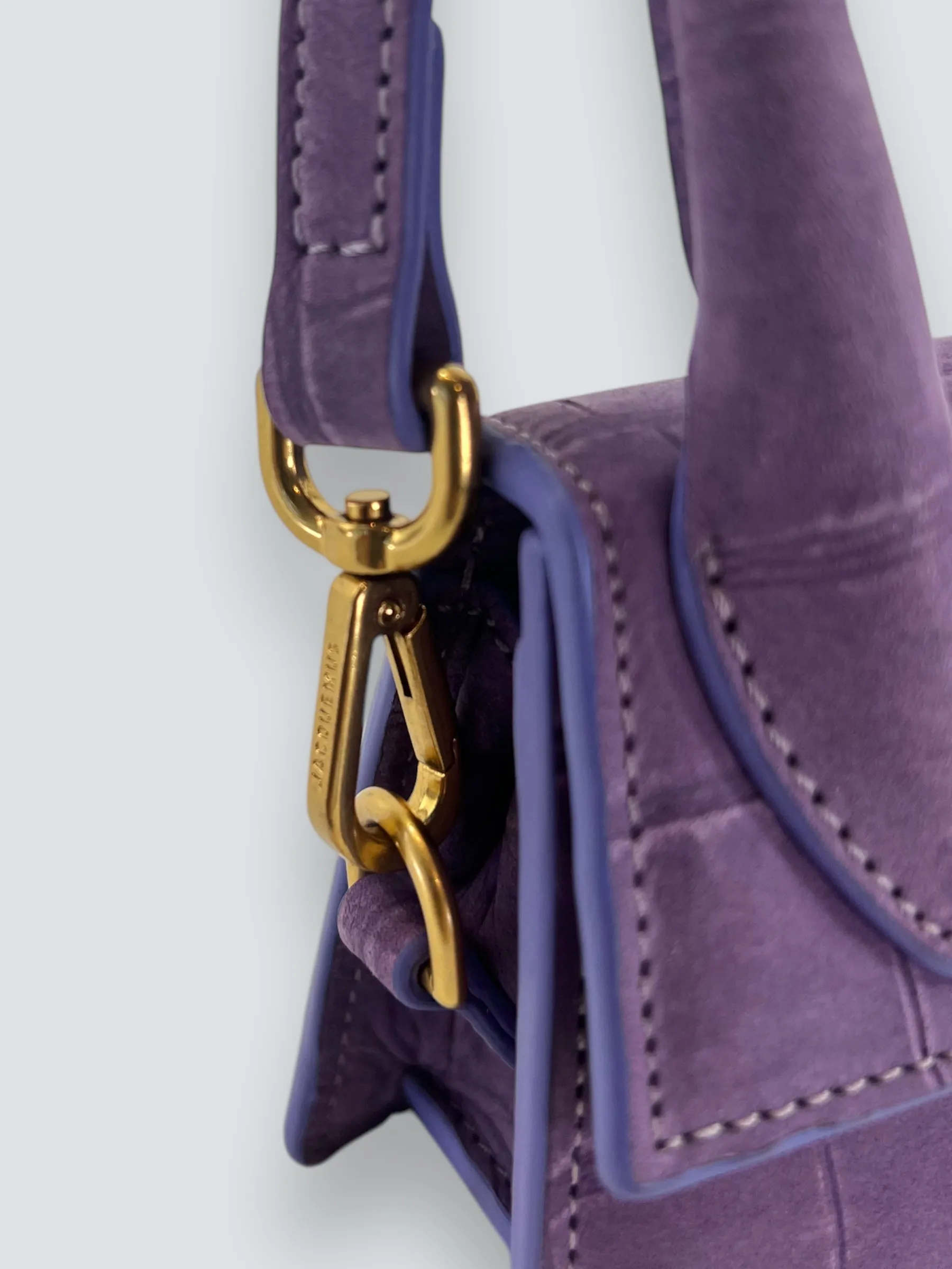 Jacquemus Purple Le Chiquito Small  Handbag
