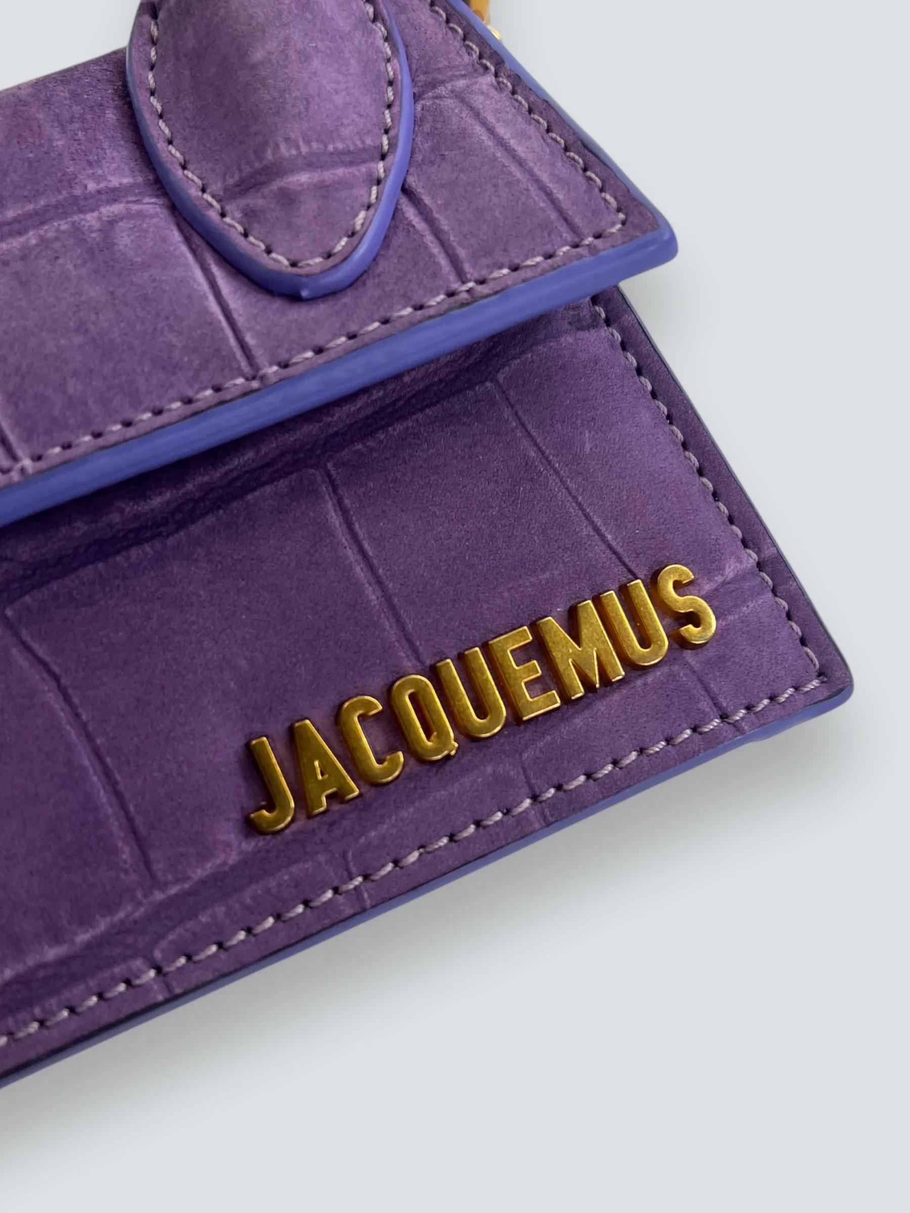 Jacquemus Purple Le Chiquito Small  Handbag