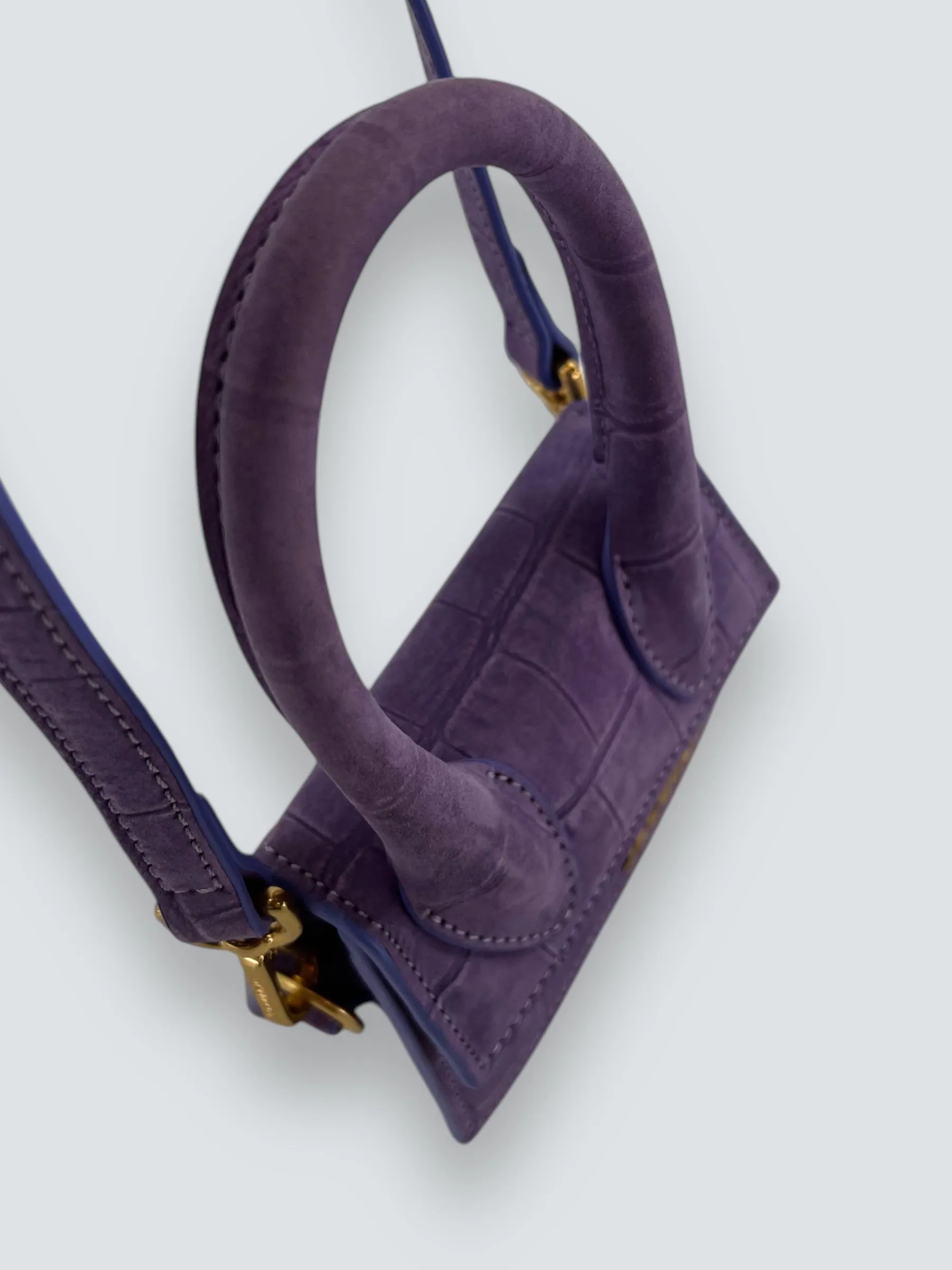 Jacquemus Purple Le Chiquito Small  Handbag
