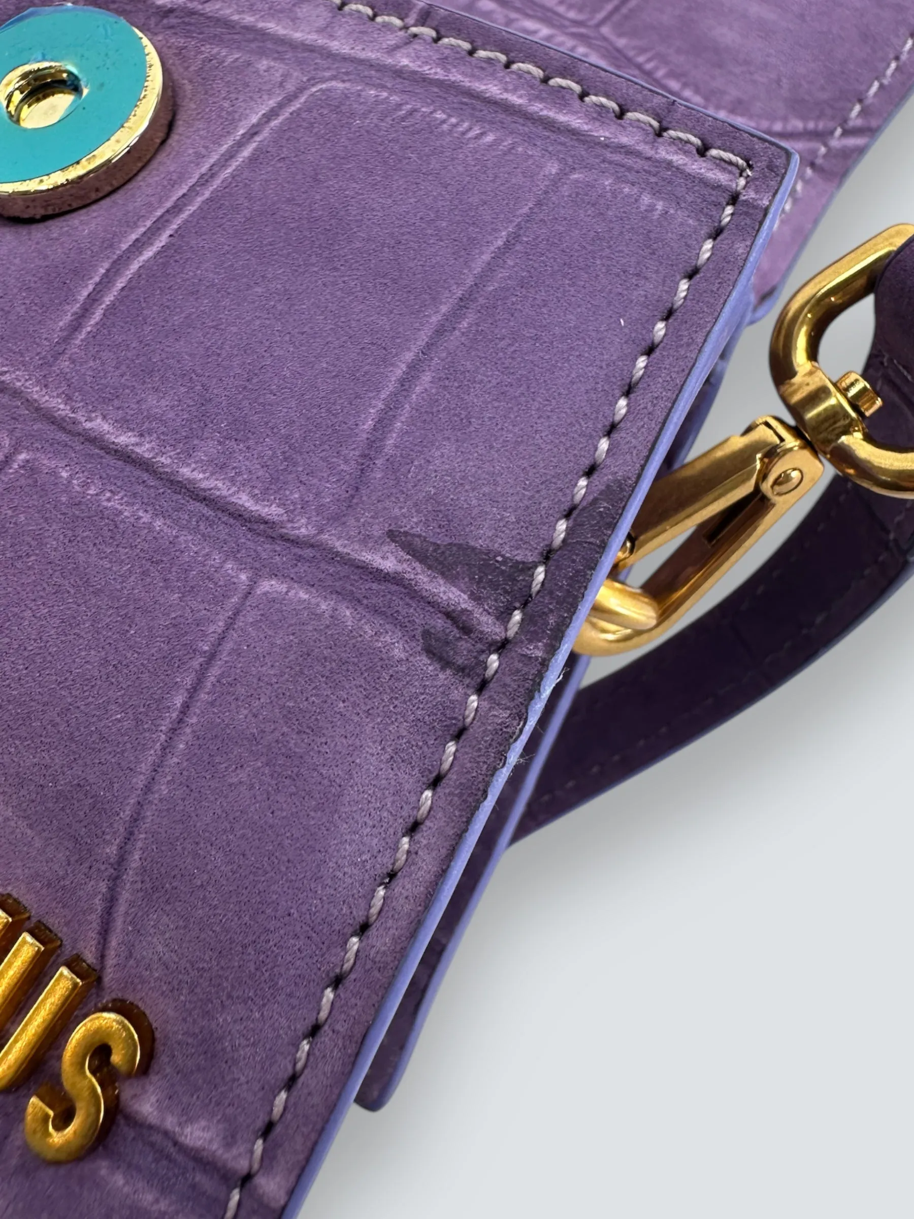 Jacquemus Purple Le Chiquito Small  Handbag