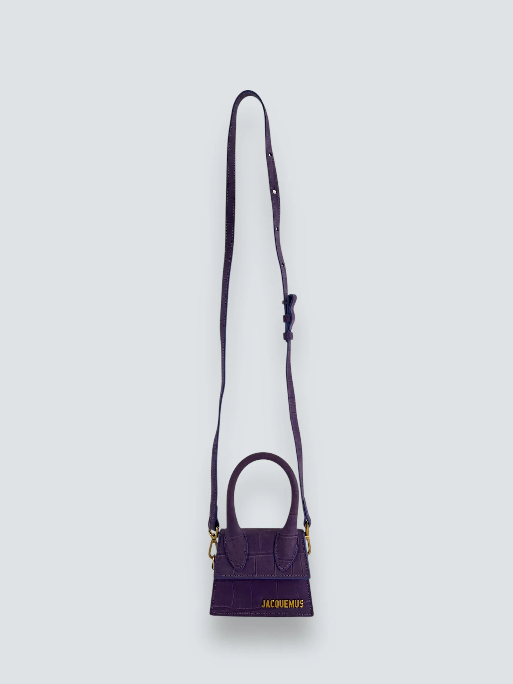 Jacquemus Purple Le Chiquito Small  Handbag