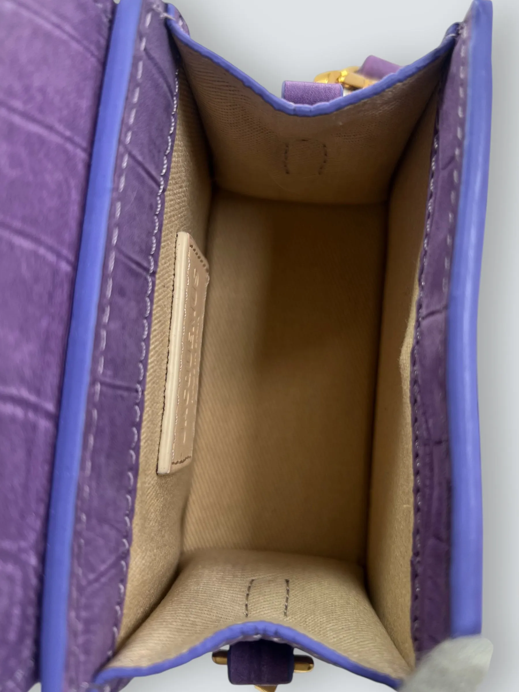 Jacquemus Purple Le Chiquito Small  Handbag