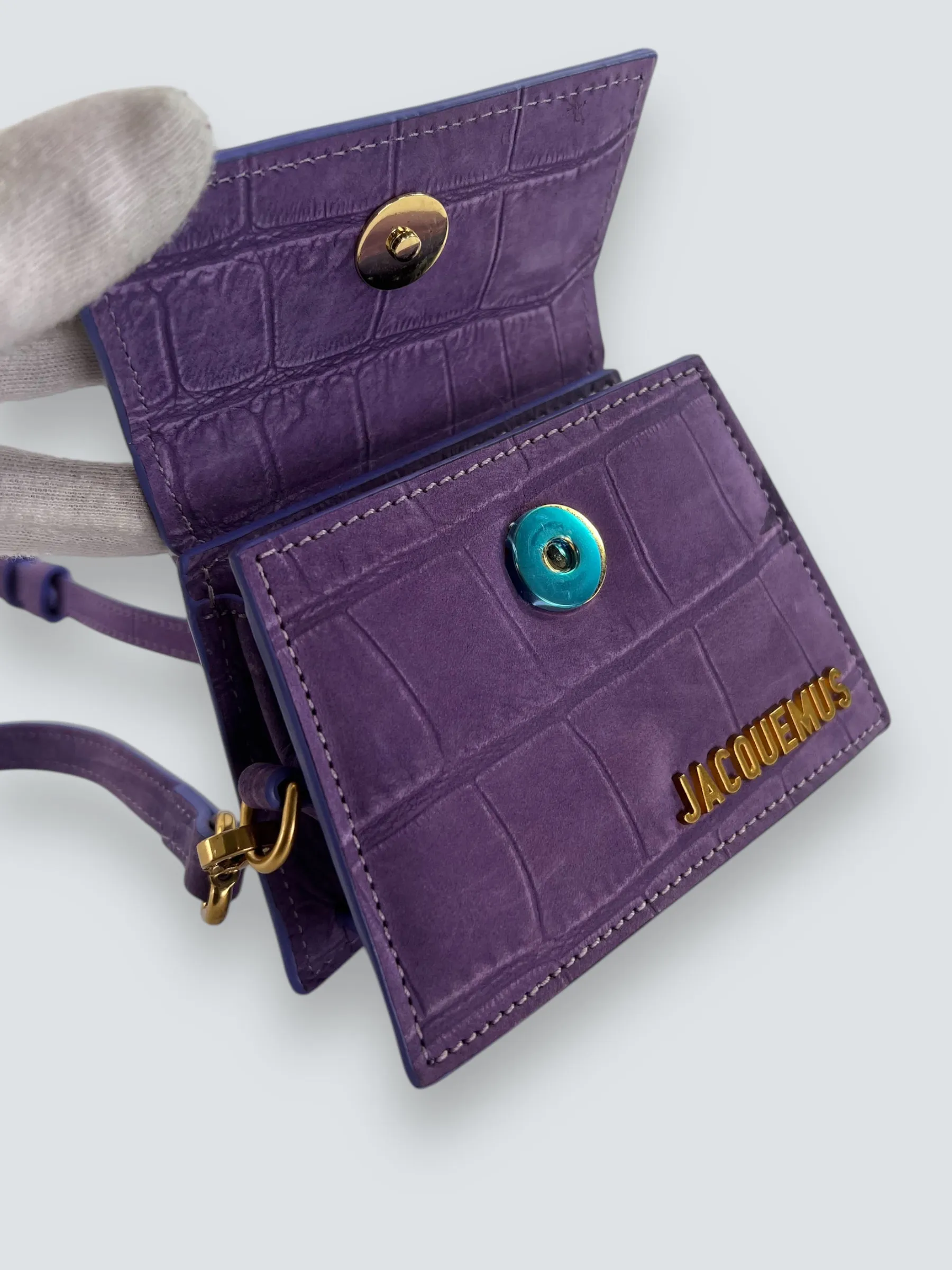 Jacquemus Purple Le Chiquito Small  Handbag