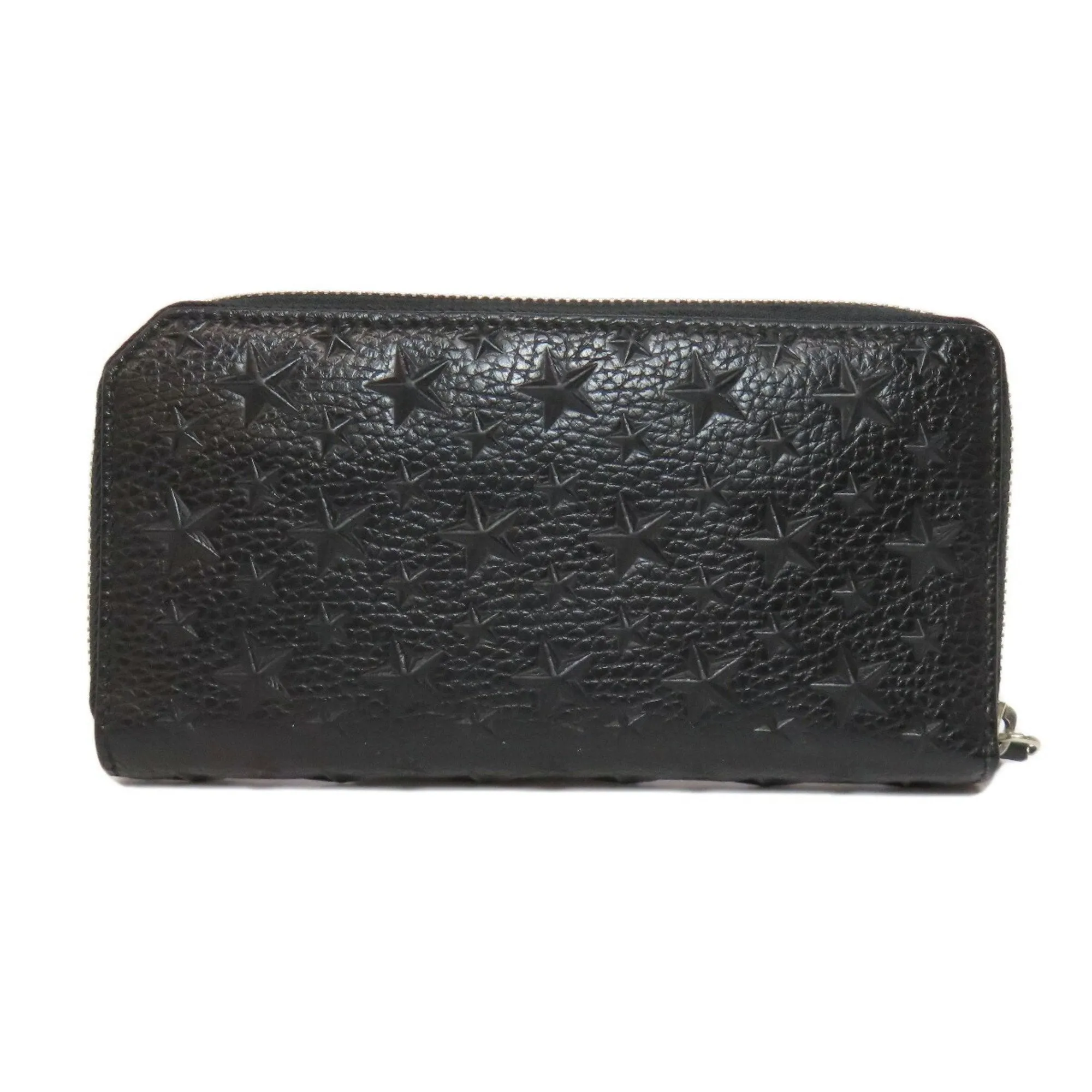 Jimmy Choo Leather Long Wallet (Bi-Fold) (Pre-Owned)