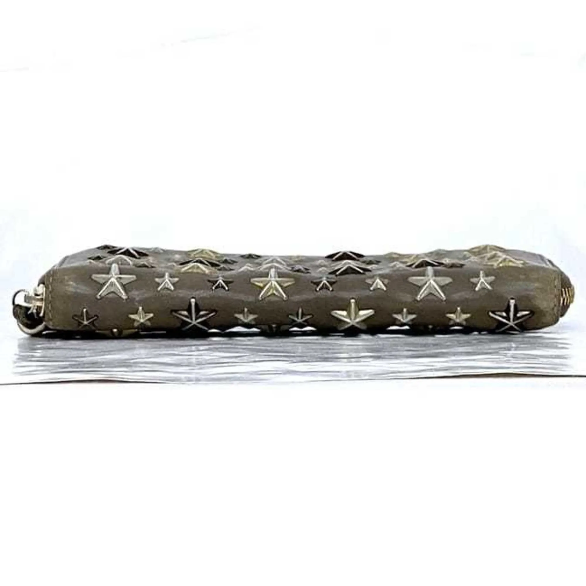 Jimmy Choo Leather Long Wallet (Bi-Fold) (Pre-Owned)