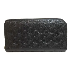 Jimmy Choo Leather Long Wallet (Bi-Fold) (Pre-Owned)