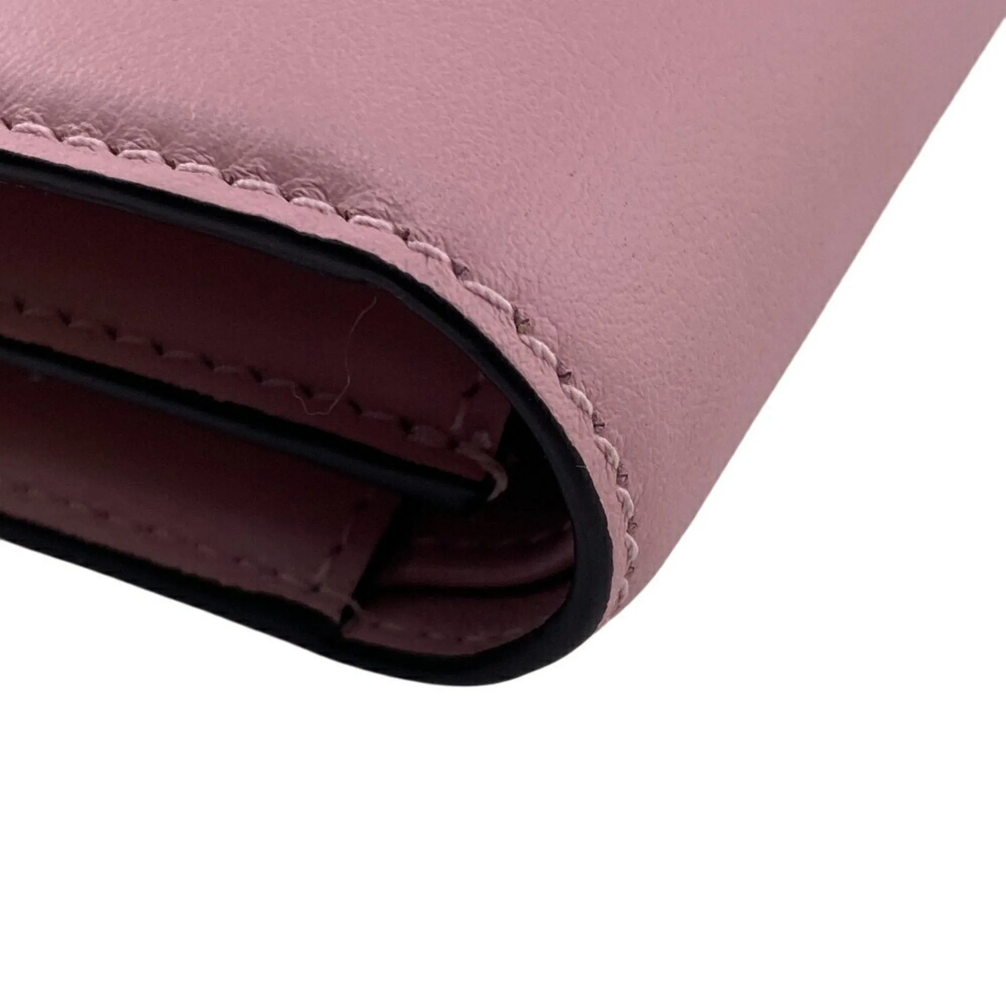 Jimmy Choo Leather Wallet (Tri-Fold) (Pre-Owned)