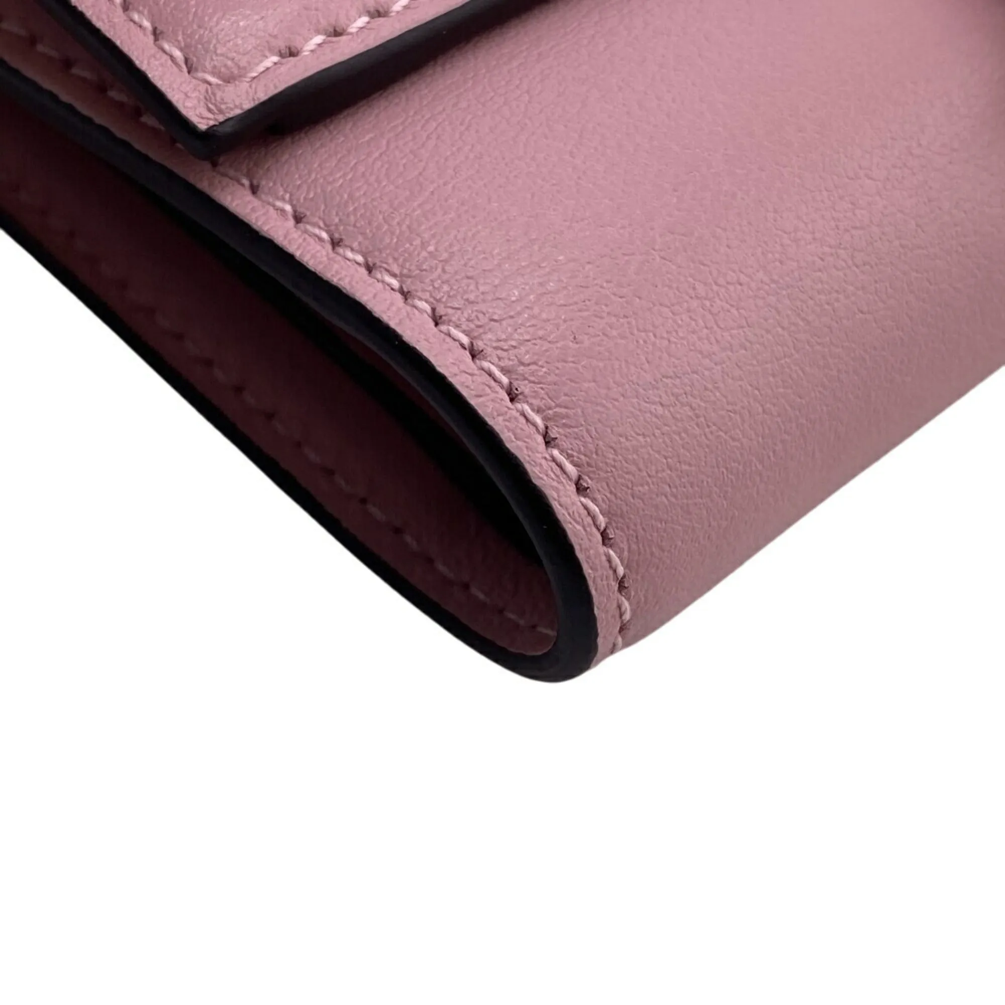 Jimmy Choo Leather Wallet (Tri-Fold) (Pre-Owned)