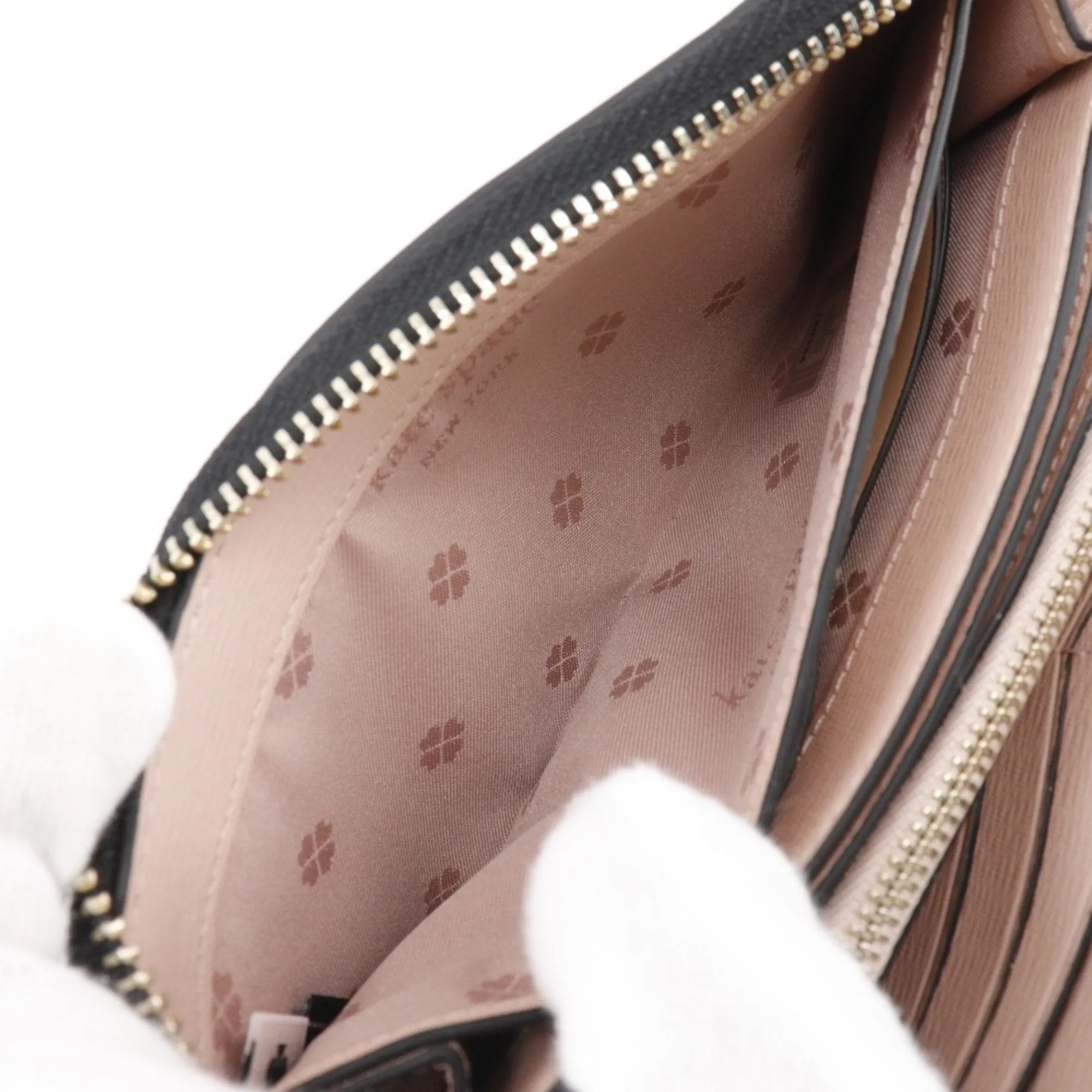 Kate Spade Leather Long Wallet (Bi-Fold) (Pre-Owned)