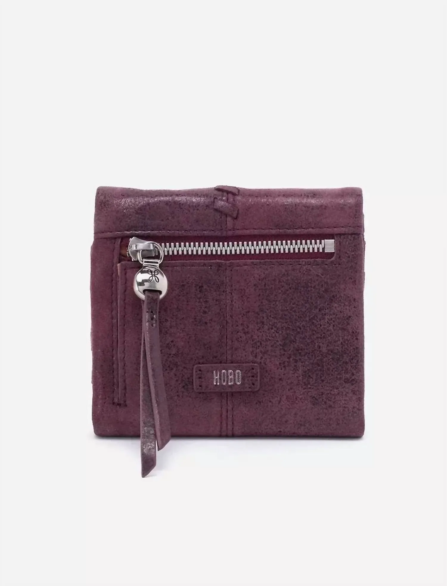 Keen Mini Trifold Wallet In Plum