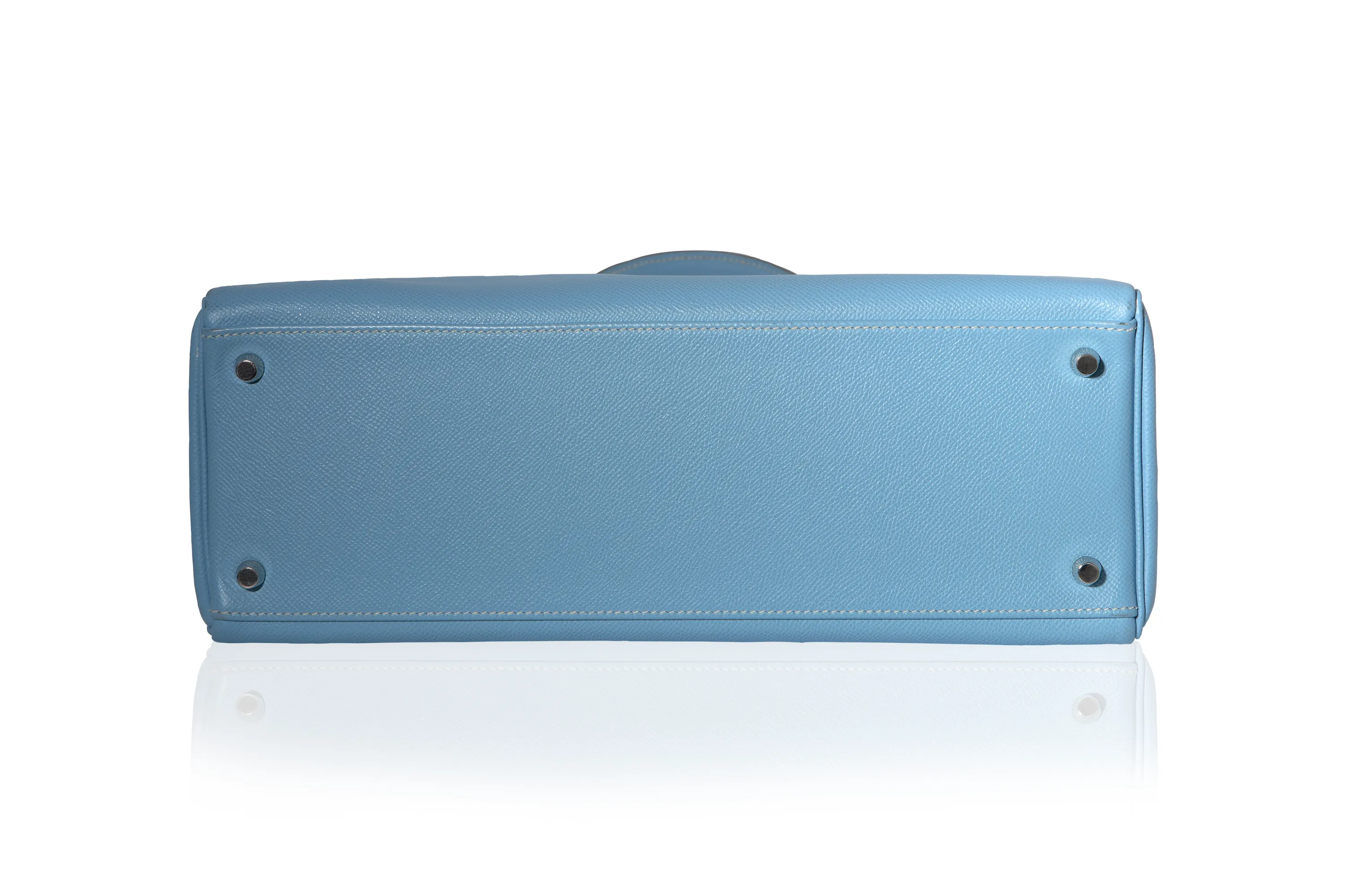 Kelly 35 Celeste Blue Epsom Leather PHW