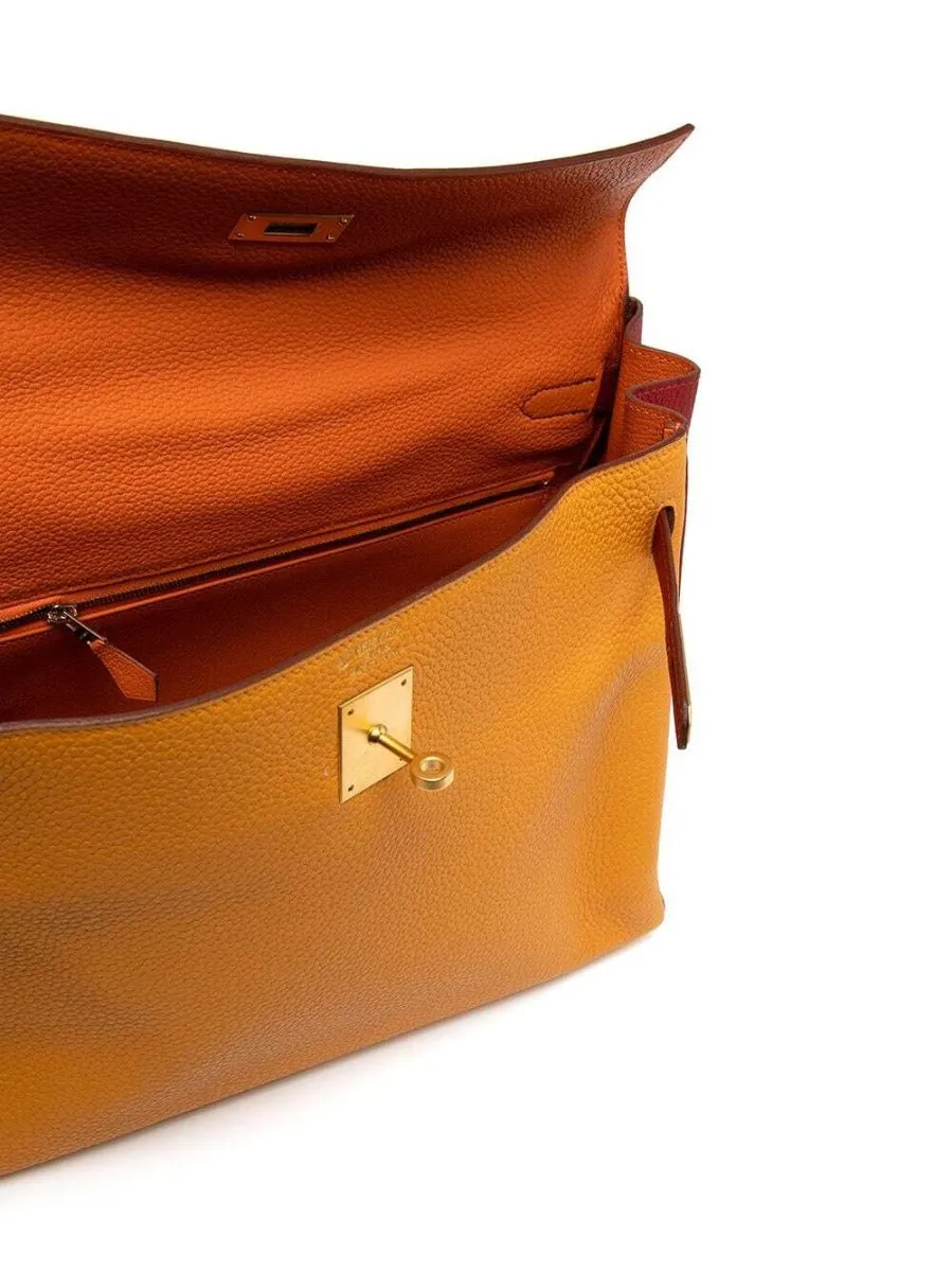 Kelly 35 Tri-colour Togo PBHW