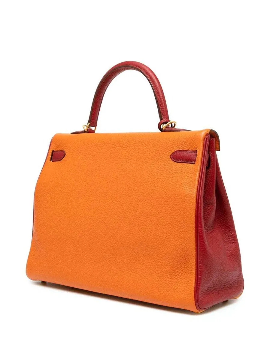 Kelly 35 Tri-colour Togo PBHW