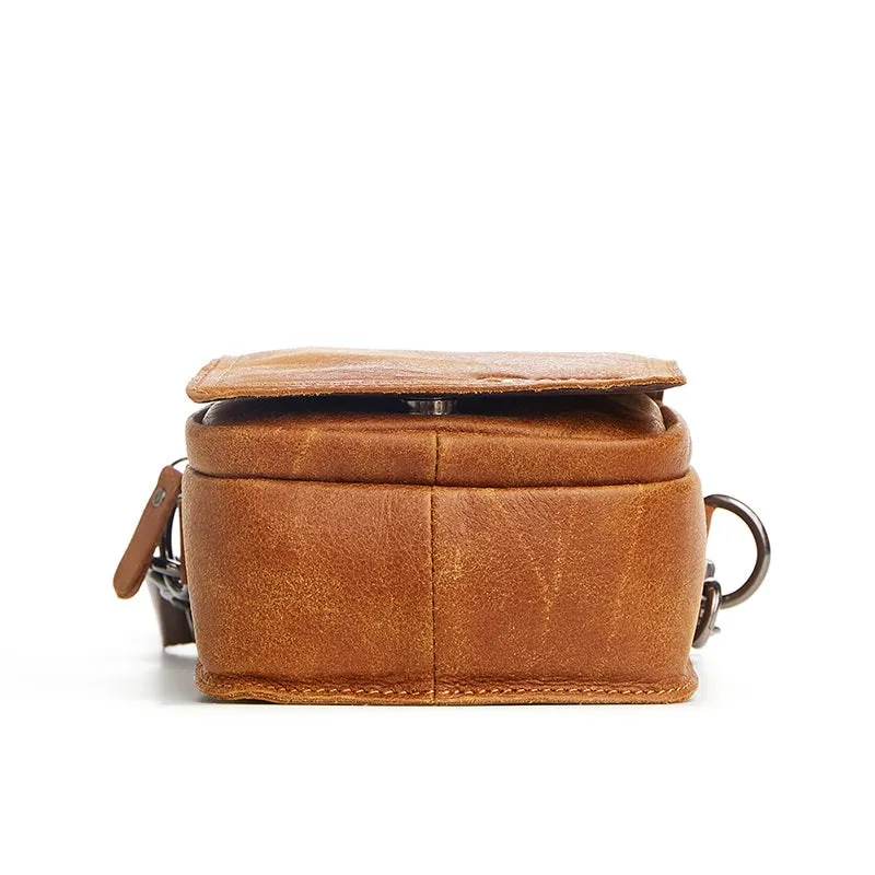 Leather Belt Pouch for Men Cell Phone Holster Waist Bag BELT BAG Shoulder Bag For Men