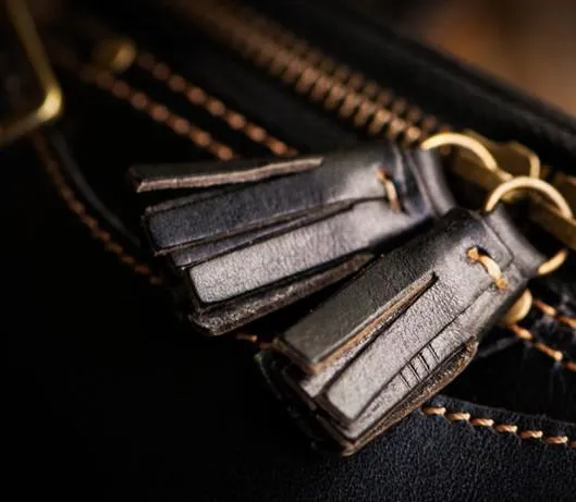 Leather Belt Pouch Mens Small Cases Waist Bags Hip Pack Belt Bags for Men