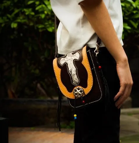 Leather Belt Pouch Mens Small Cases Waist Bags Hip Pack Belt Bags for Men