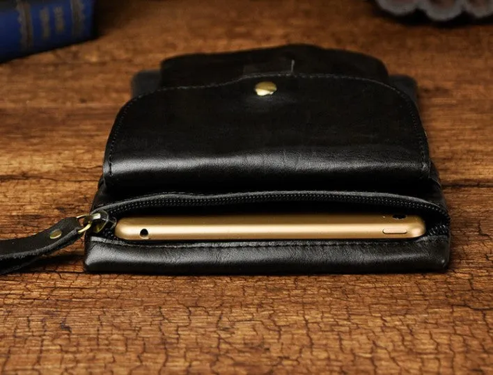 Leather Cell Phone Holster Belt Pouch for Men Waist Bags BELT BAGs Shoulder Bag For Men