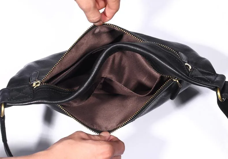 Leather Mens FANNY PACK MENS WAIST BAG HIP PACK BELT BAG FOR MEN