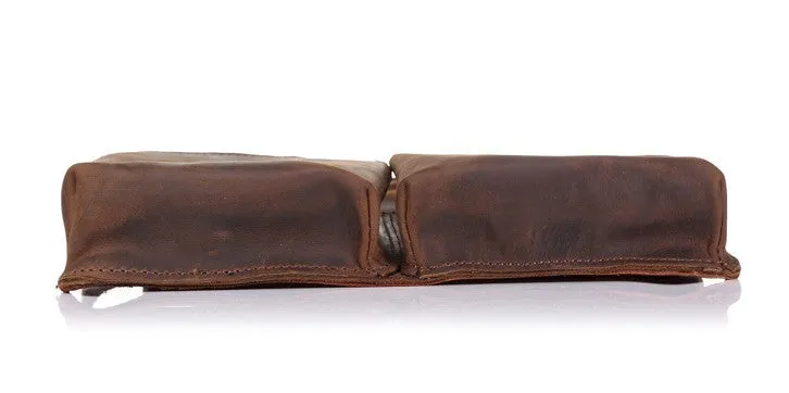 LEATHER MENS FANNY PACK MENS WAIST BAG HIP PACK BELT BAG FOR MEN