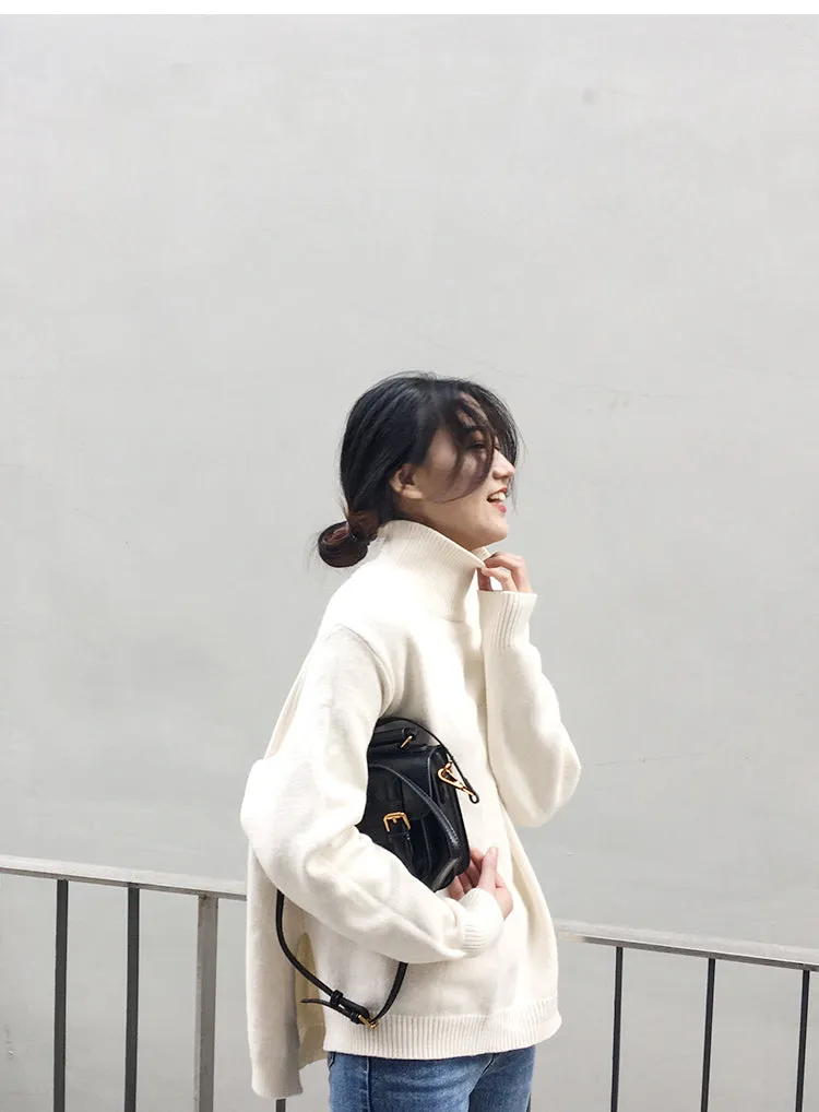 LEATHER WOMEN Small Handbag Purse SHOULDER BAG Purse FOR WOMEN