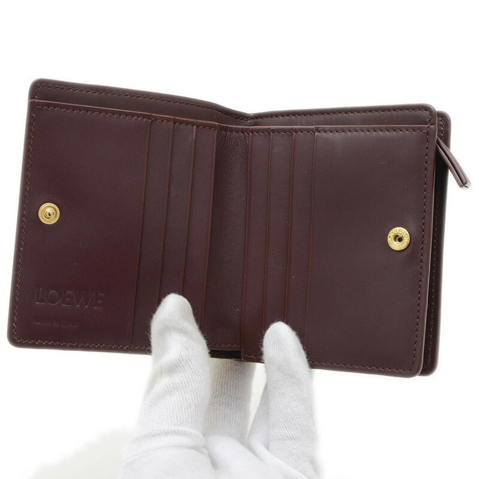 Loewe Leather Wallet (Bi-Fold) (Pre-Owned)