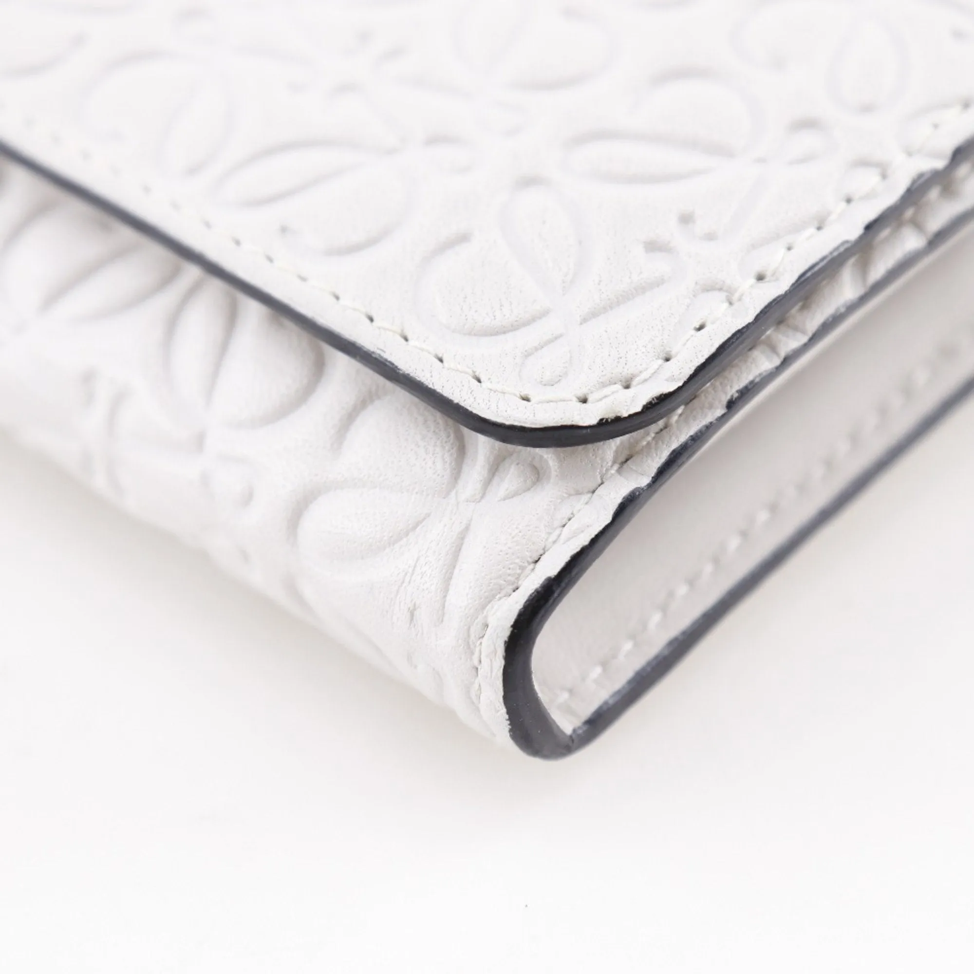 Loewe Repeat Leather Long Wallet (Bi-Fold) (Pre-Owned)