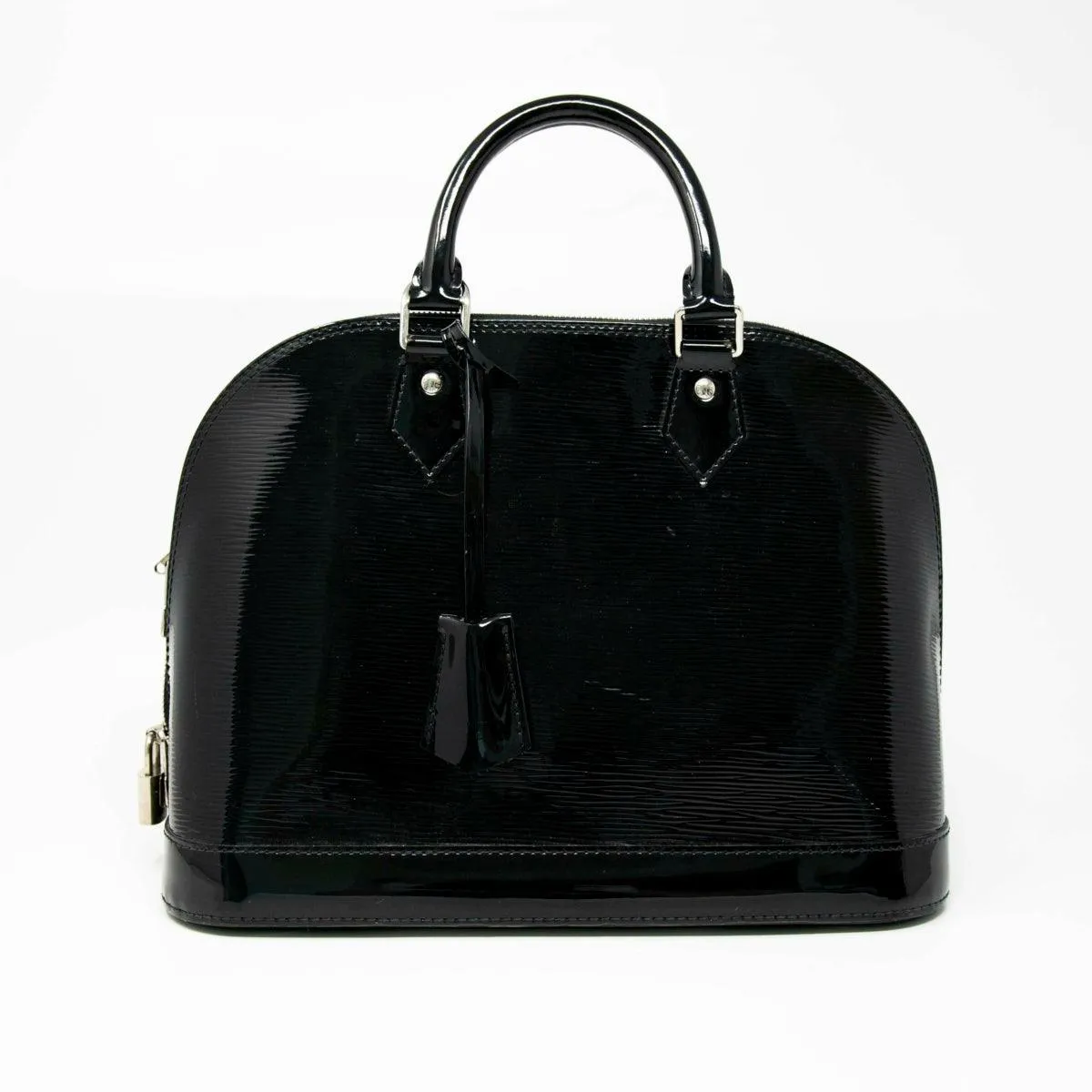 Louis Vuitton Black Electric Alma PM