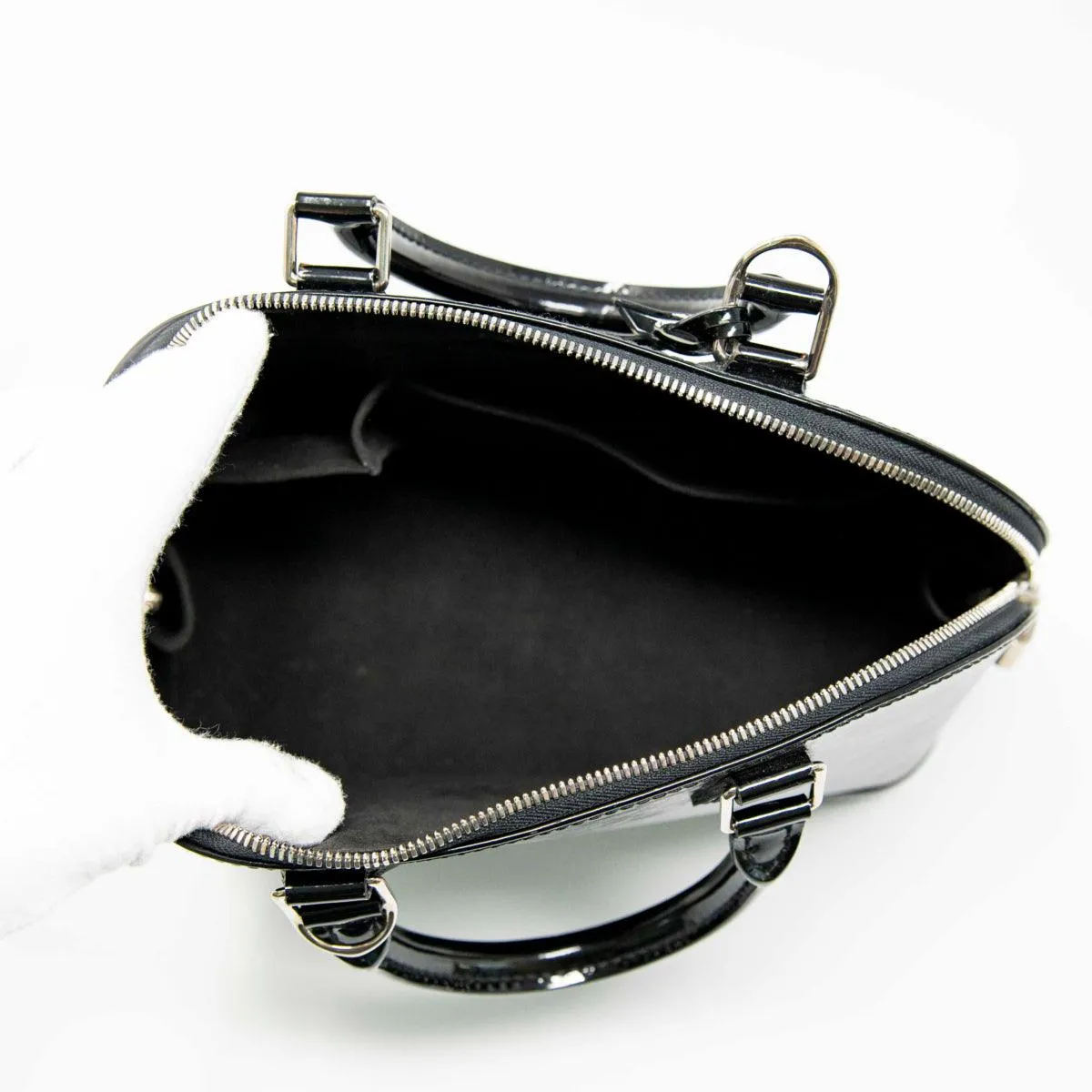 Louis Vuitton Black Electric Alma PM