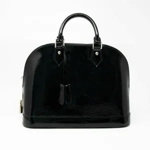 Louis Vuitton Black Electric Alma PM