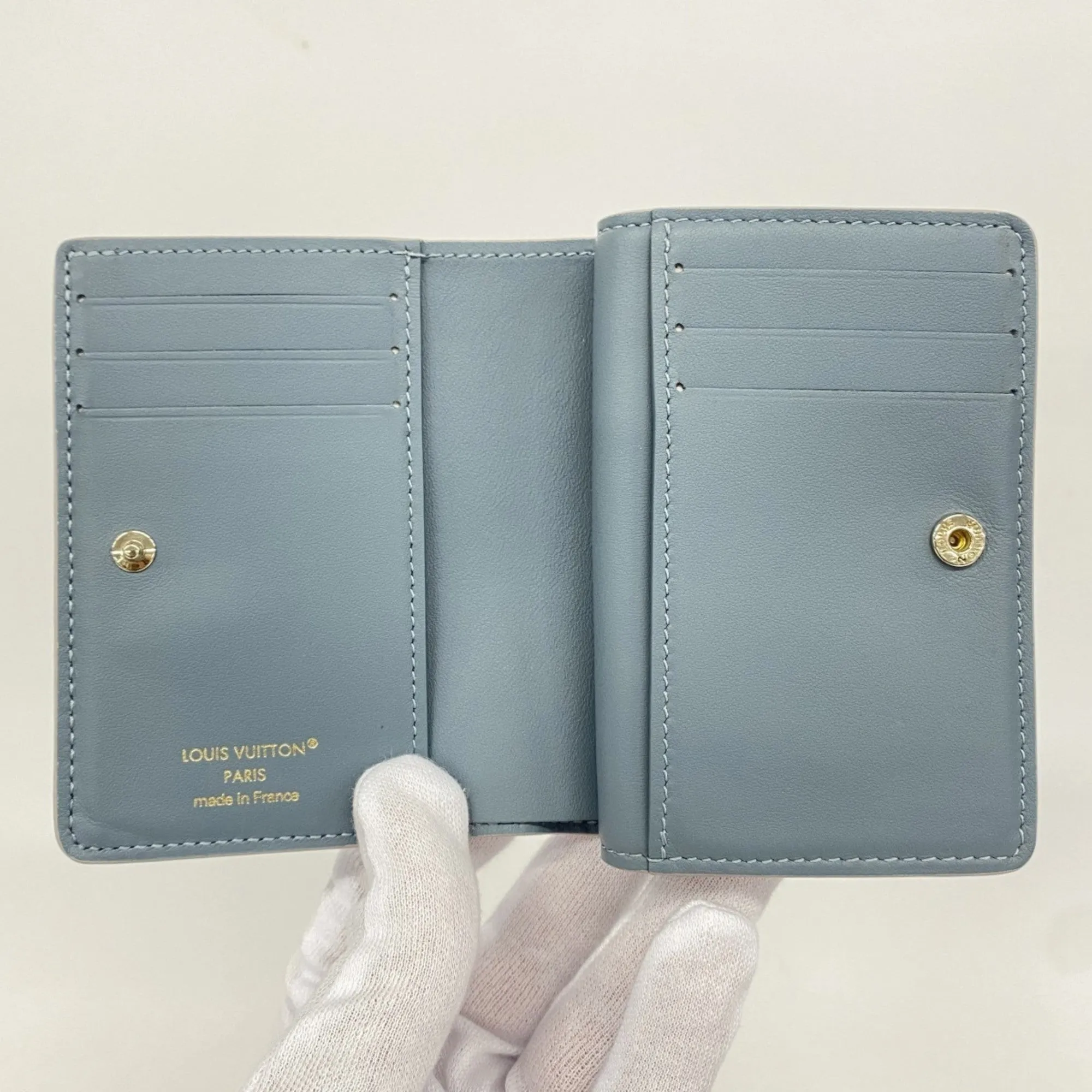 Louis Vuitton blue Wallet (Bi-Fold) (Pre-Owned)