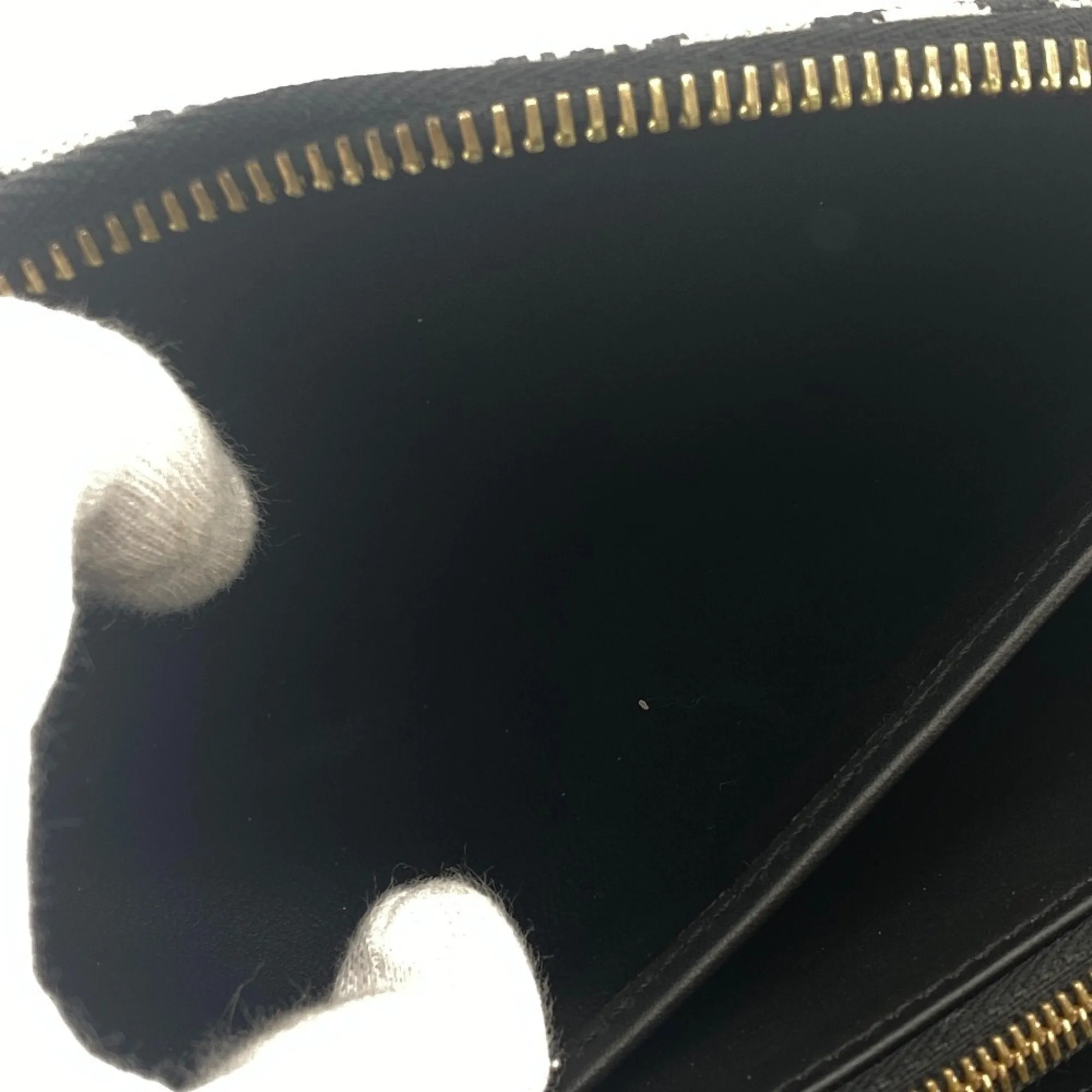 Louis Vuitton  Canvas Leather Long Wallet (Bi-Fold) (Pre-Owned)