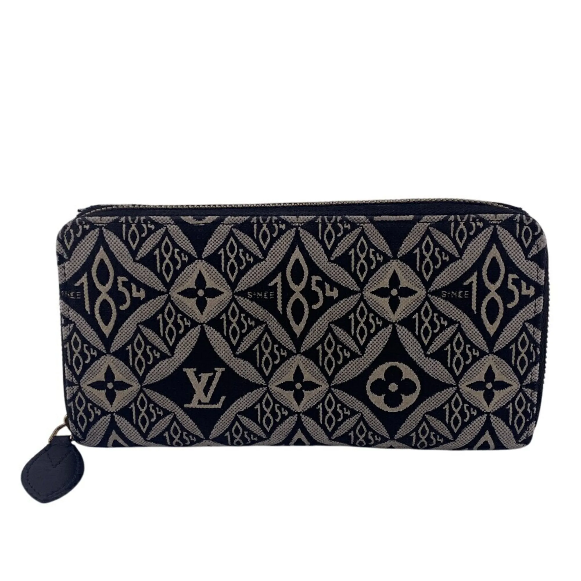 Louis Vuitton  Canvas Leather Long Wallet (Bi-Fold) (Pre-Owned)