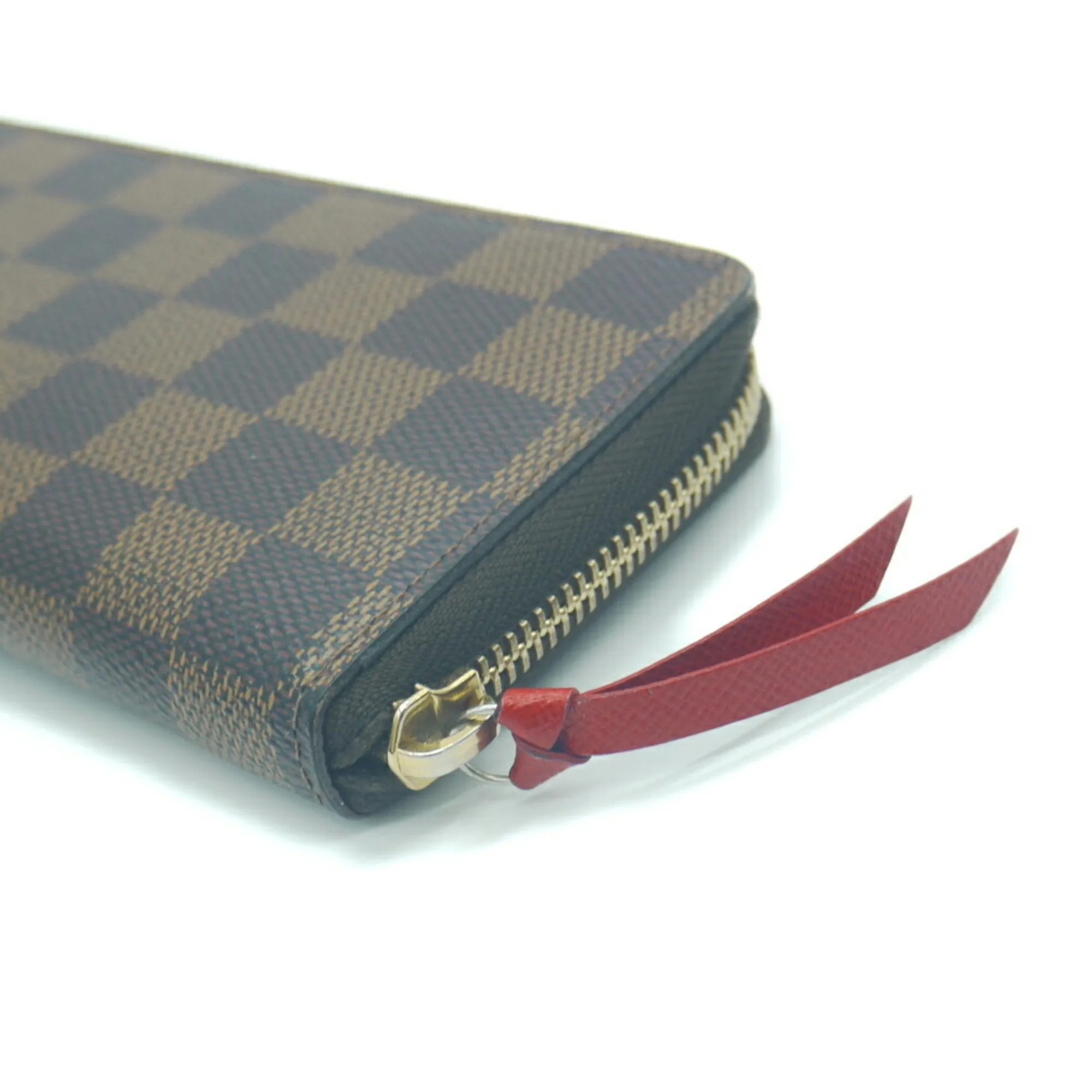 Louis Vuitton Cerise Damier Canvas Long Wallet (Bi-Fold) (Pre-Owned)