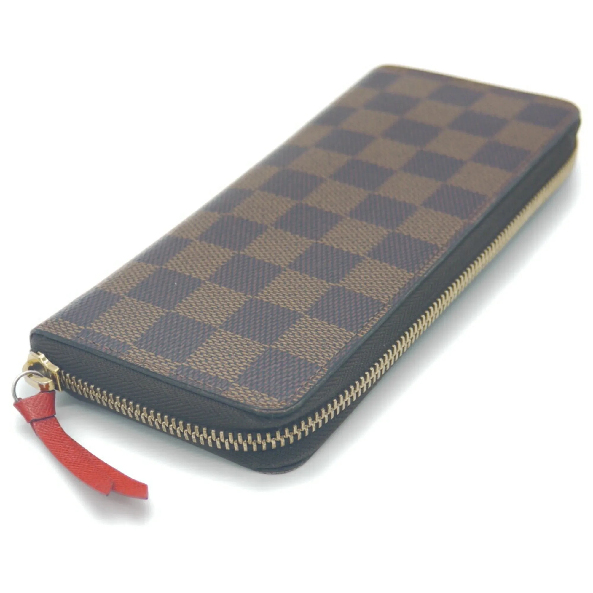Louis Vuitton Cerise Damier Canvas Long Wallet (Bi-Fold) (Pre-Owned)