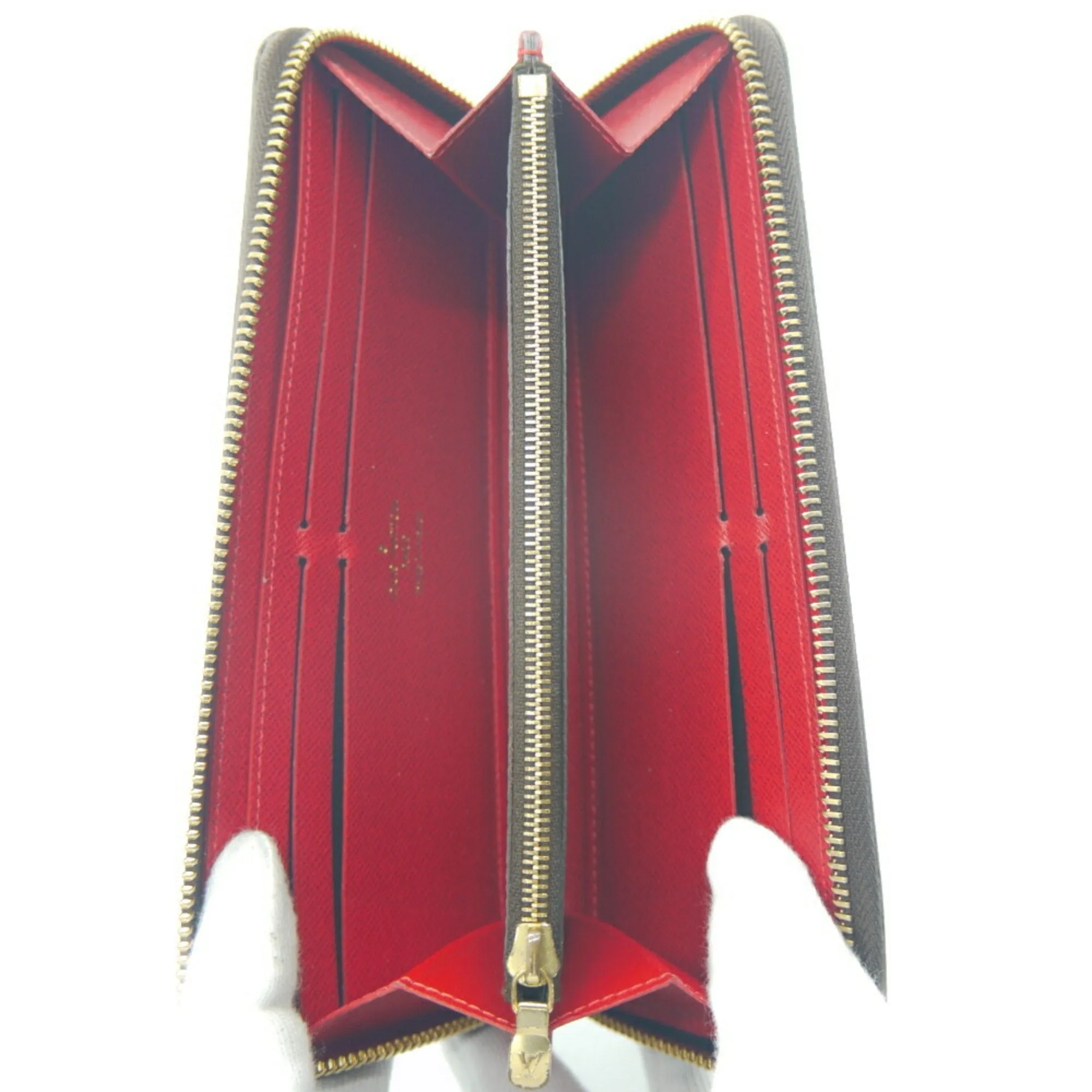 Louis Vuitton Cerise Damier Canvas Long Wallet (Bi-Fold) (Pre-Owned)