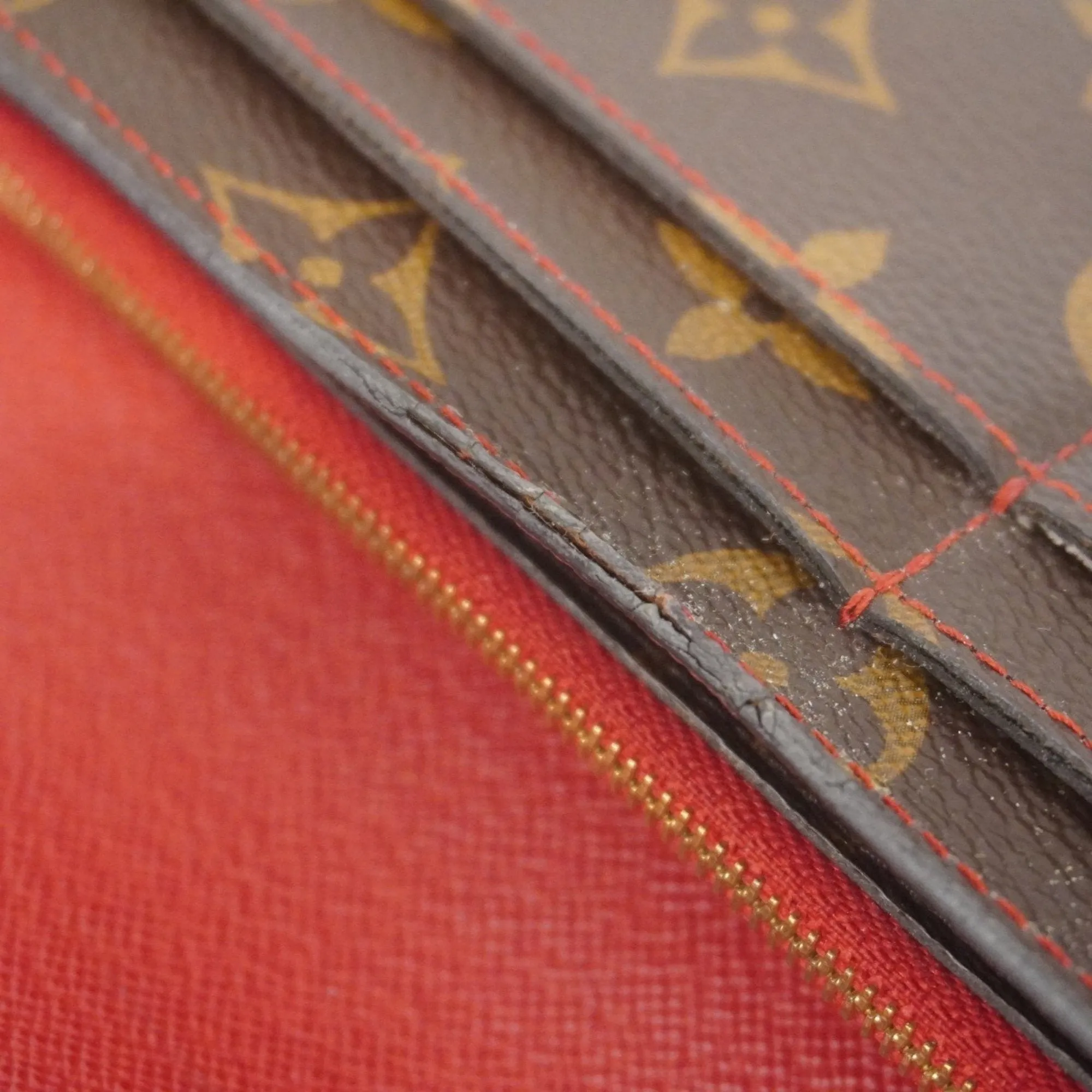 Louis Vuitton Cerise Long Wallet (Bi-Fold) (Pre-Owned)