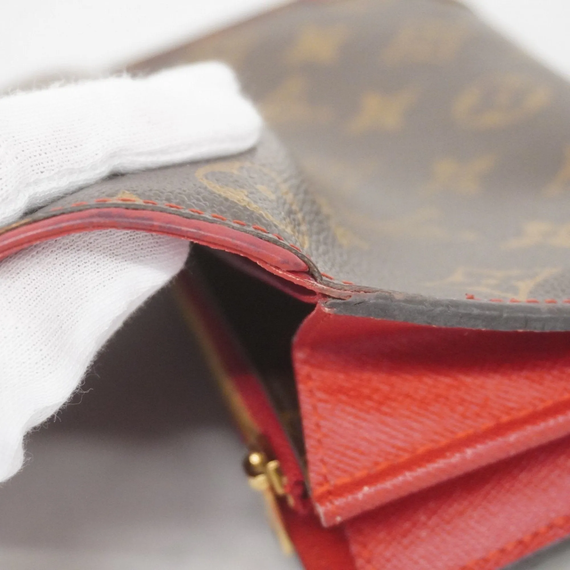 Louis Vuitton Cerise Long Wallet (Bi-Fold) (Pre-Owned)