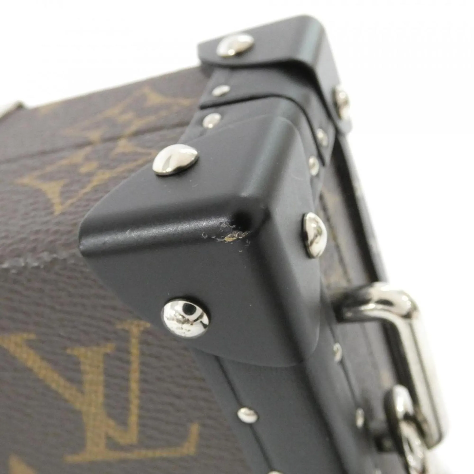 Louis Vuitton Coated Canvas Chain/Shoulder Wallet (Pre-Owned)