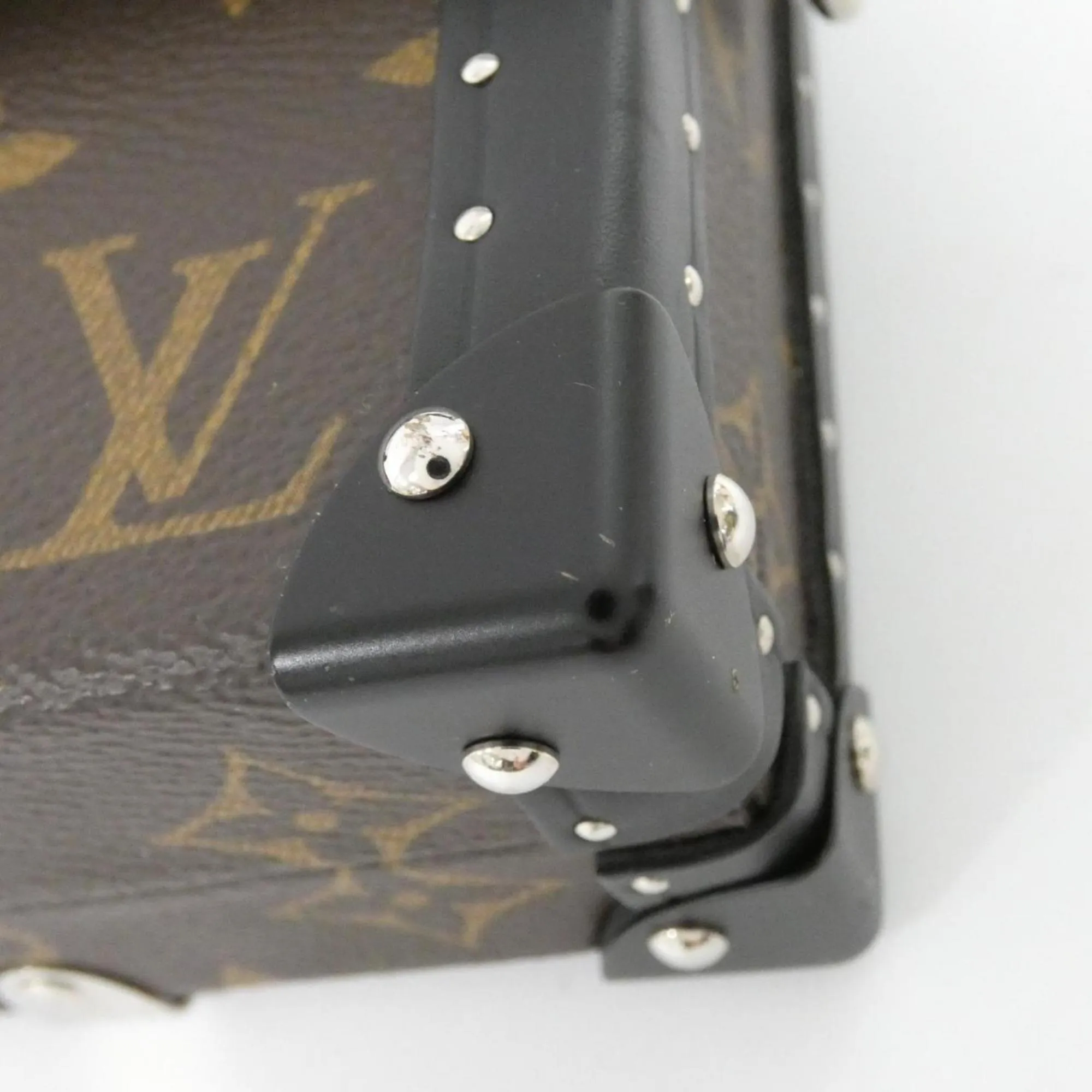 Louis Vuitton Coated Canvas Chain/Shoulder Wallet (Pre-Owned)