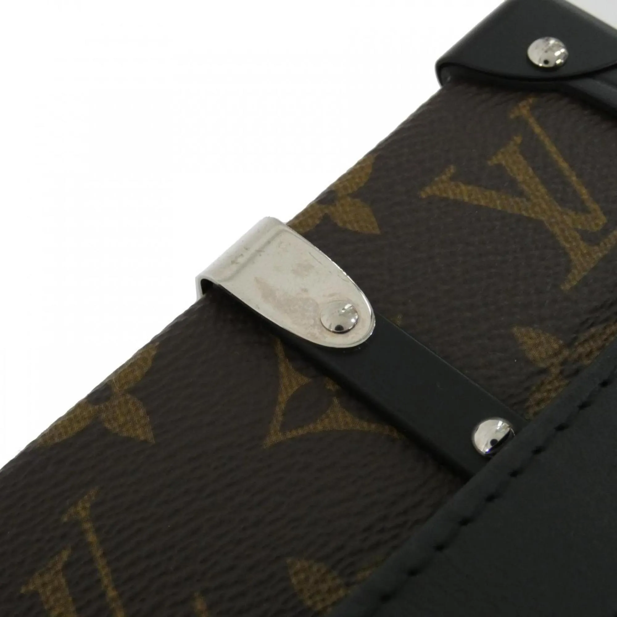 Louis Vuitton Coated Canvas Chain/Shoulder Wallet (Pre-Owned)