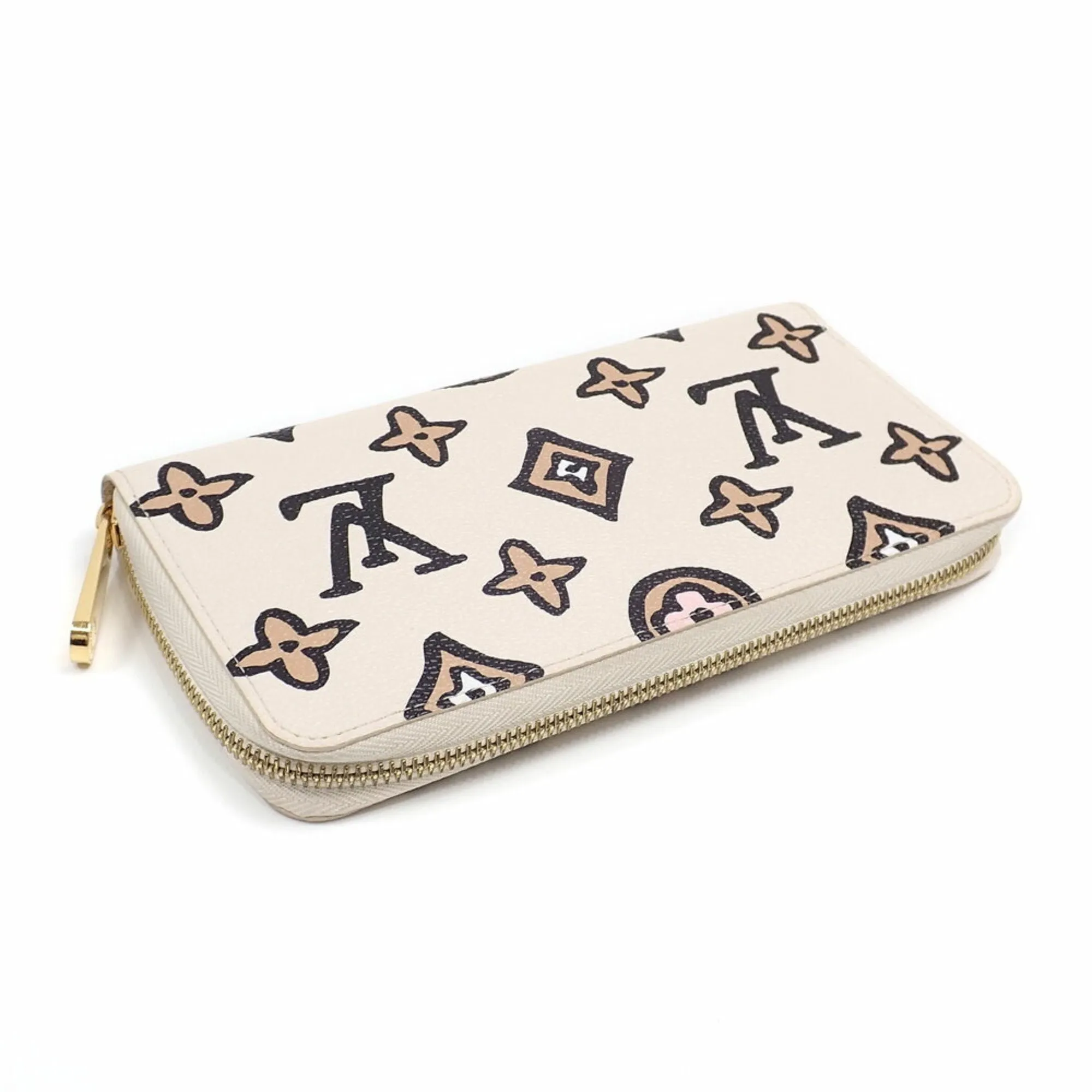 Louis Vuitton Coated Canvas Long Wallet (Bi-Fold) (Pre-Owned)