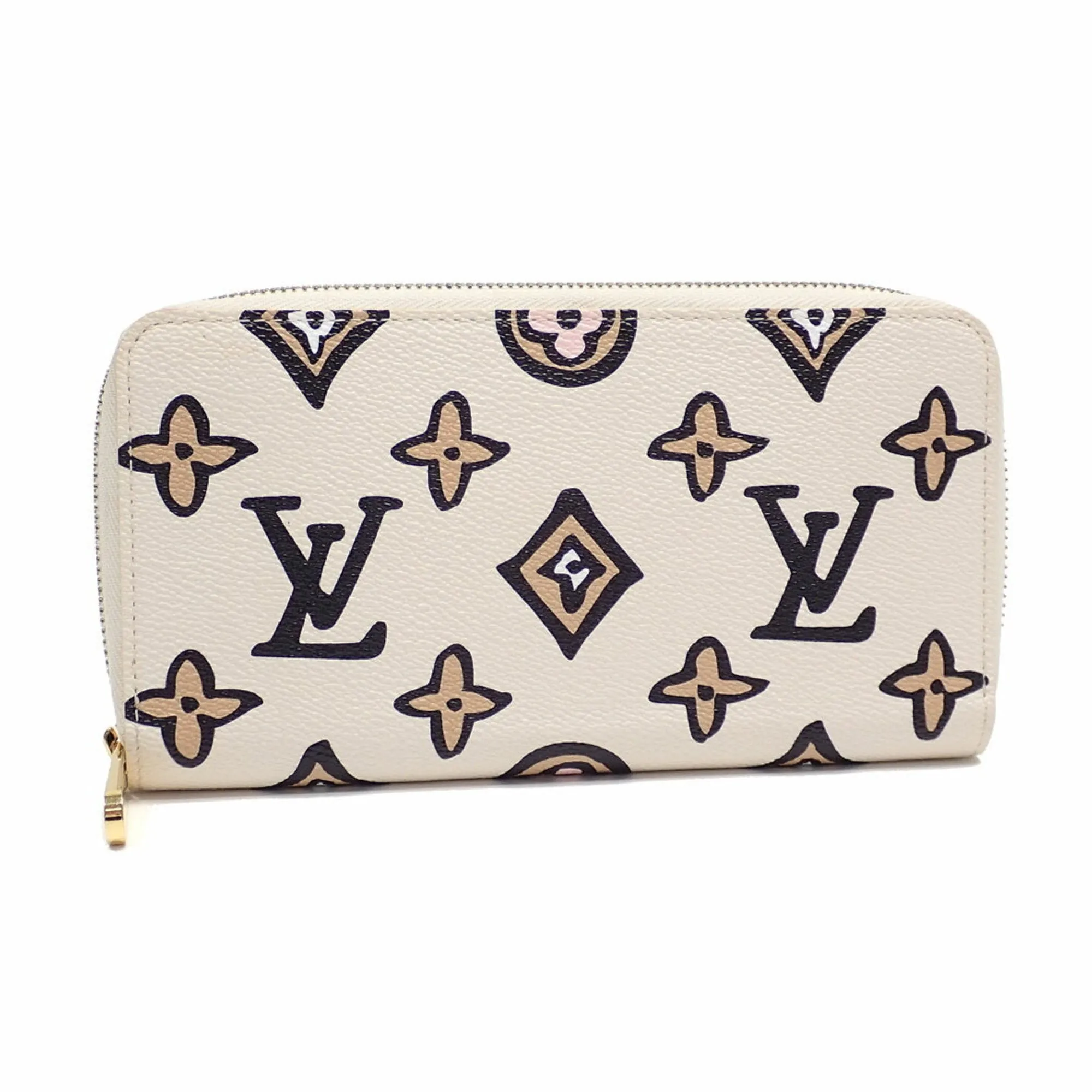 Louis Vuitton Coated Canvas Long Wallet (Bi-Fold) (Pre-Owned)