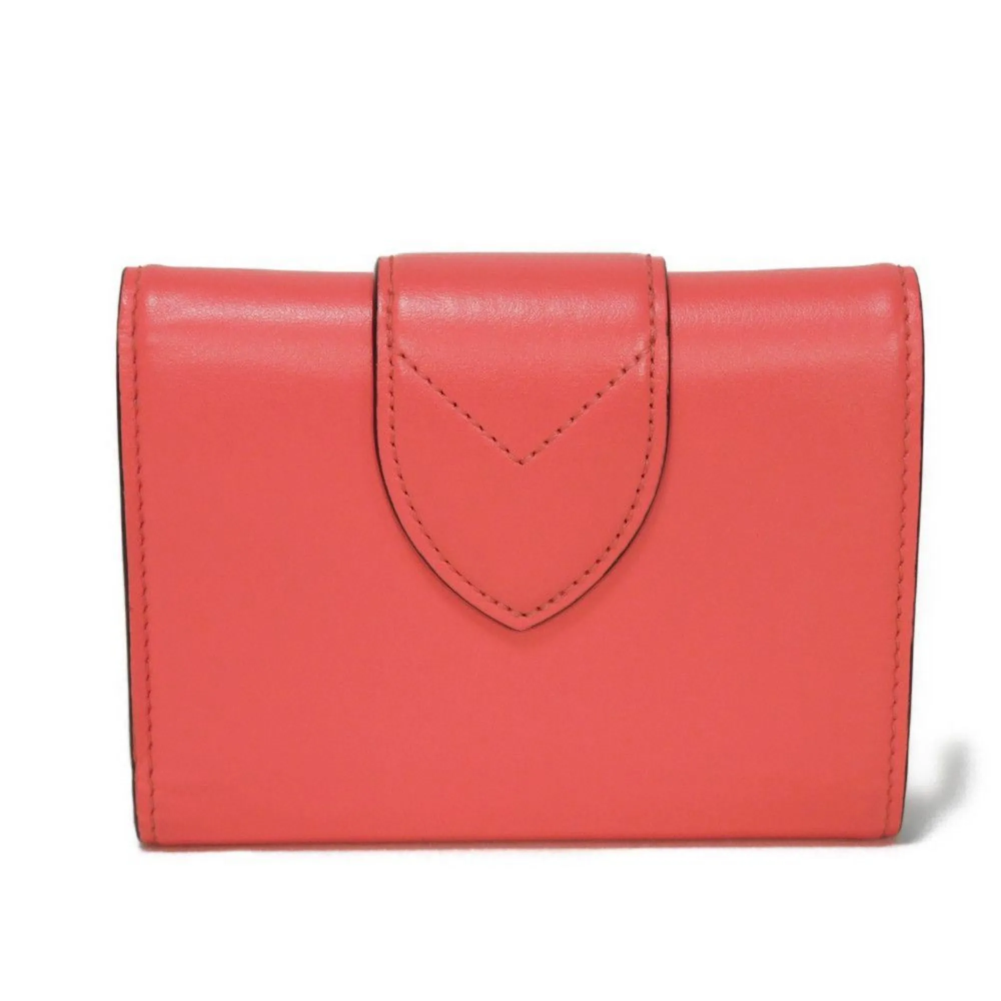 Louis Vuitton Dahlia pink Leather Wallet (Tri-Fold) (Pre-Owned)
