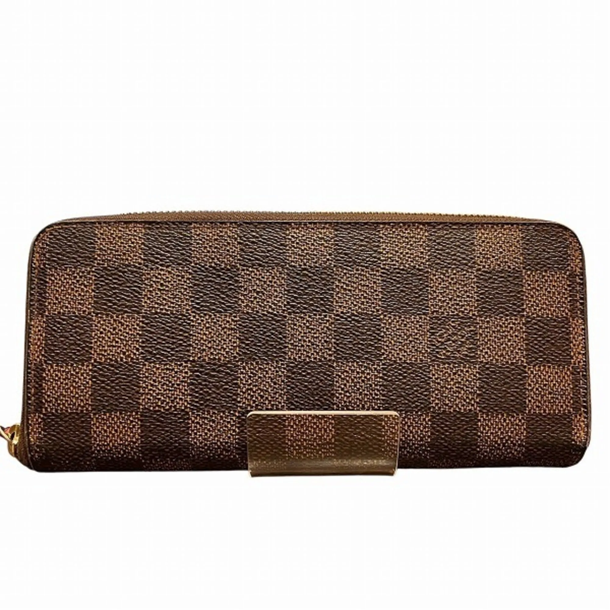 Louis Vuitton Damier Cerise Damier Canvas Color Damier Canvas Long Wallet (Bi-Fold) (Pre-Owned)